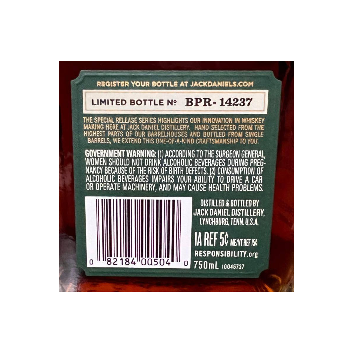 Jack Daniel's Rye Whisky 3