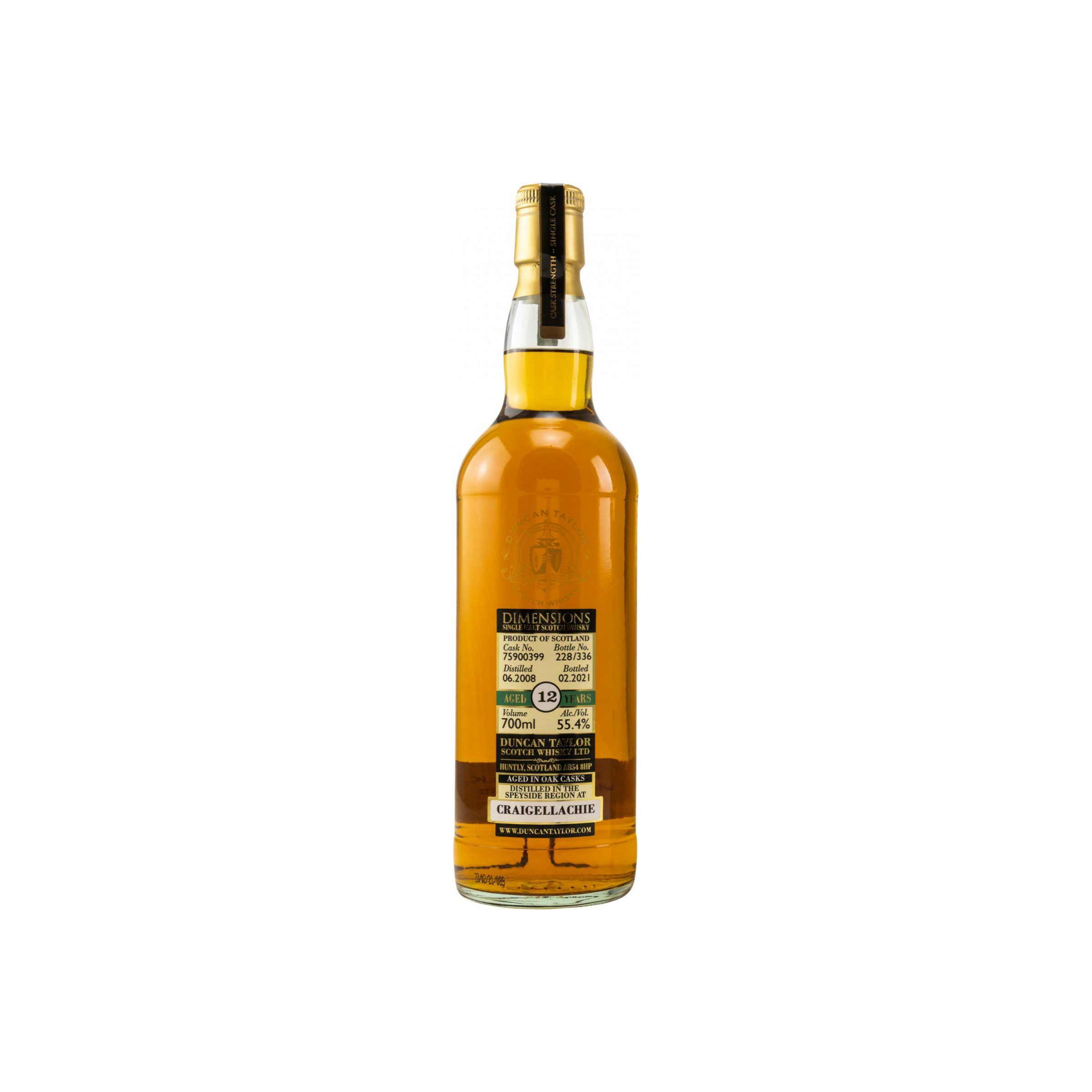Craigellachie Dimensions 2008 12 Years Single Malt Whisky