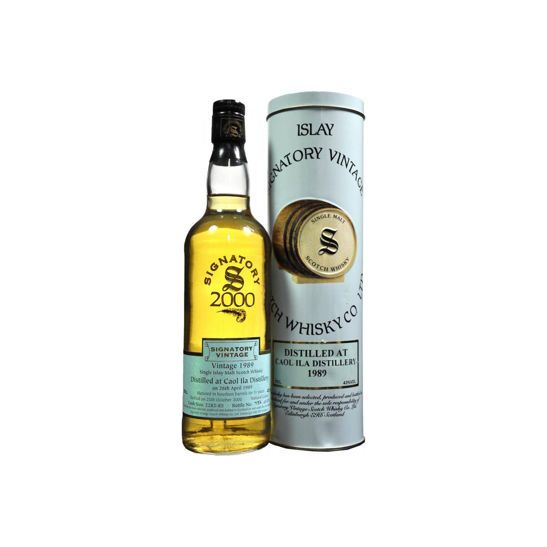 Caol Ila 1989 11 Years Single Malt Whisky 2