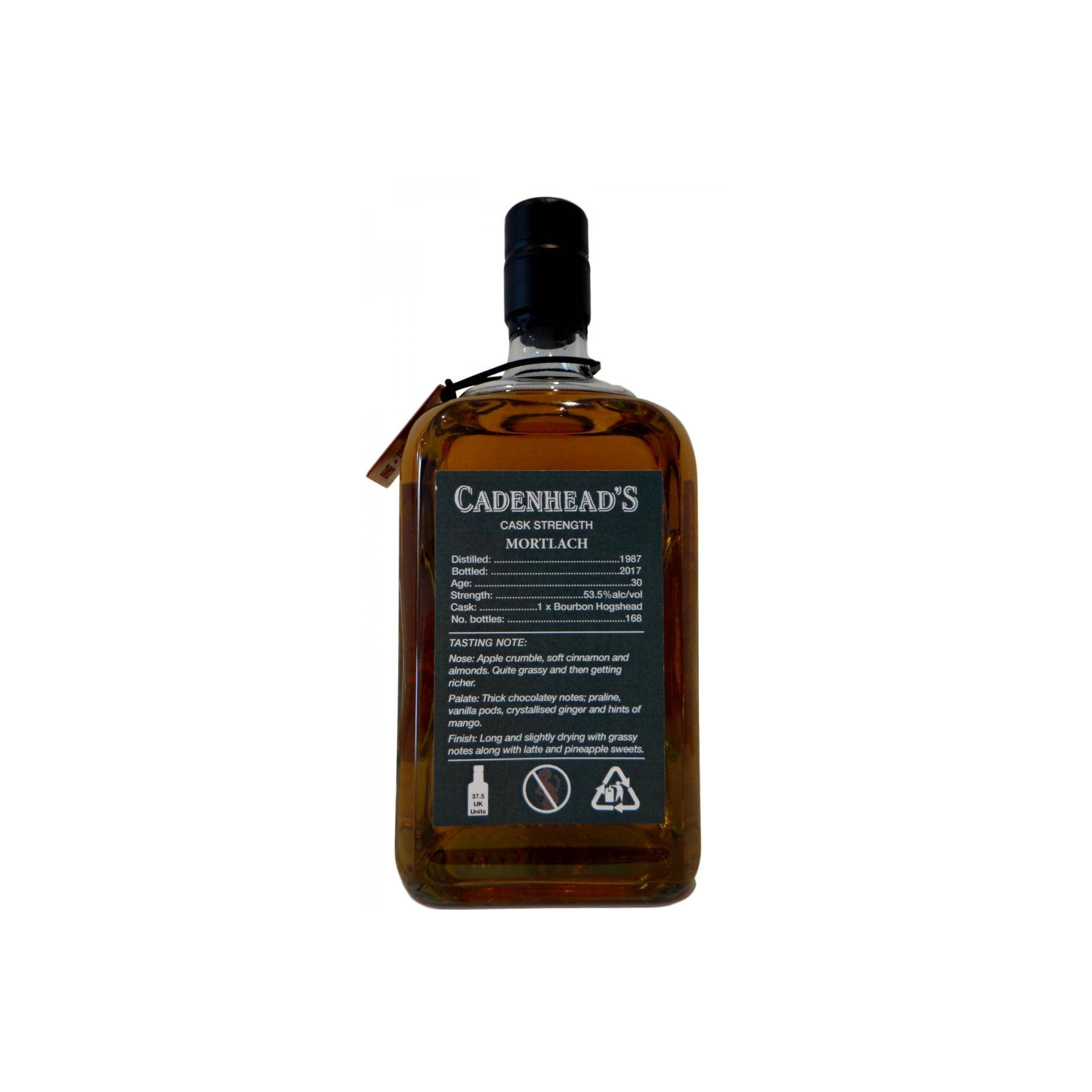 Mortlach 1987 30 Years Single Malt Whisky 2
