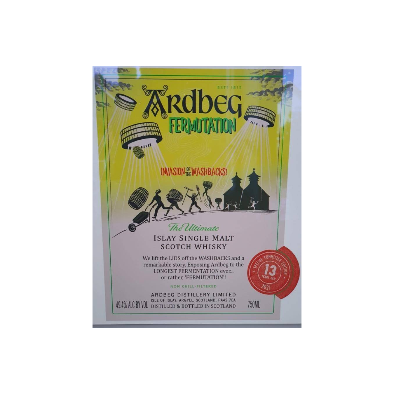 Ardbeg 2007 13 Years Single Malt Whisky 2