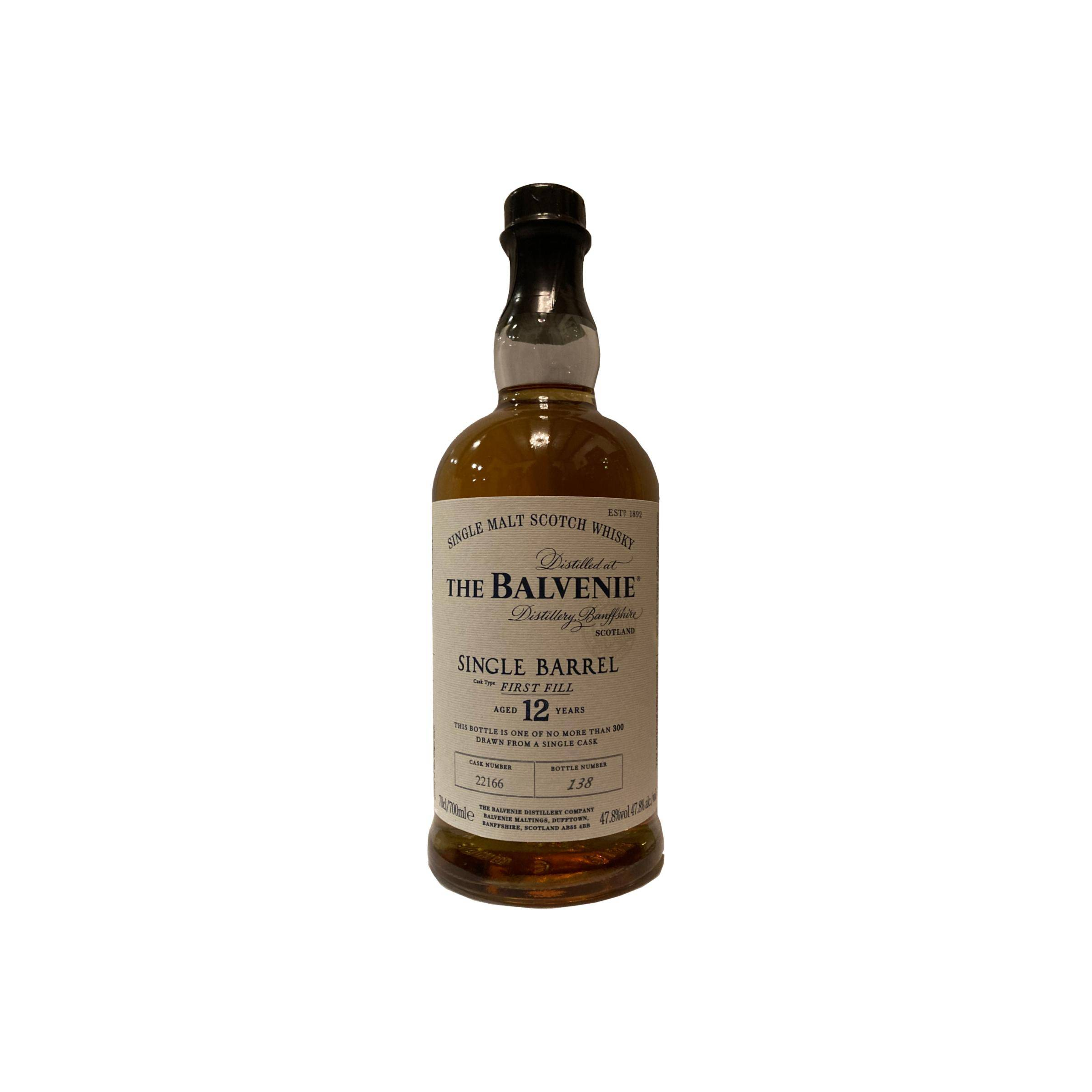 The Balvenie Single Cask 12 Years Single Malt Whisky