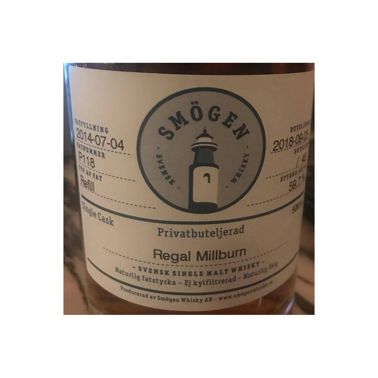 The Scotch Malt Whisky Society 2014 4 Years Single Malt Whisky 2