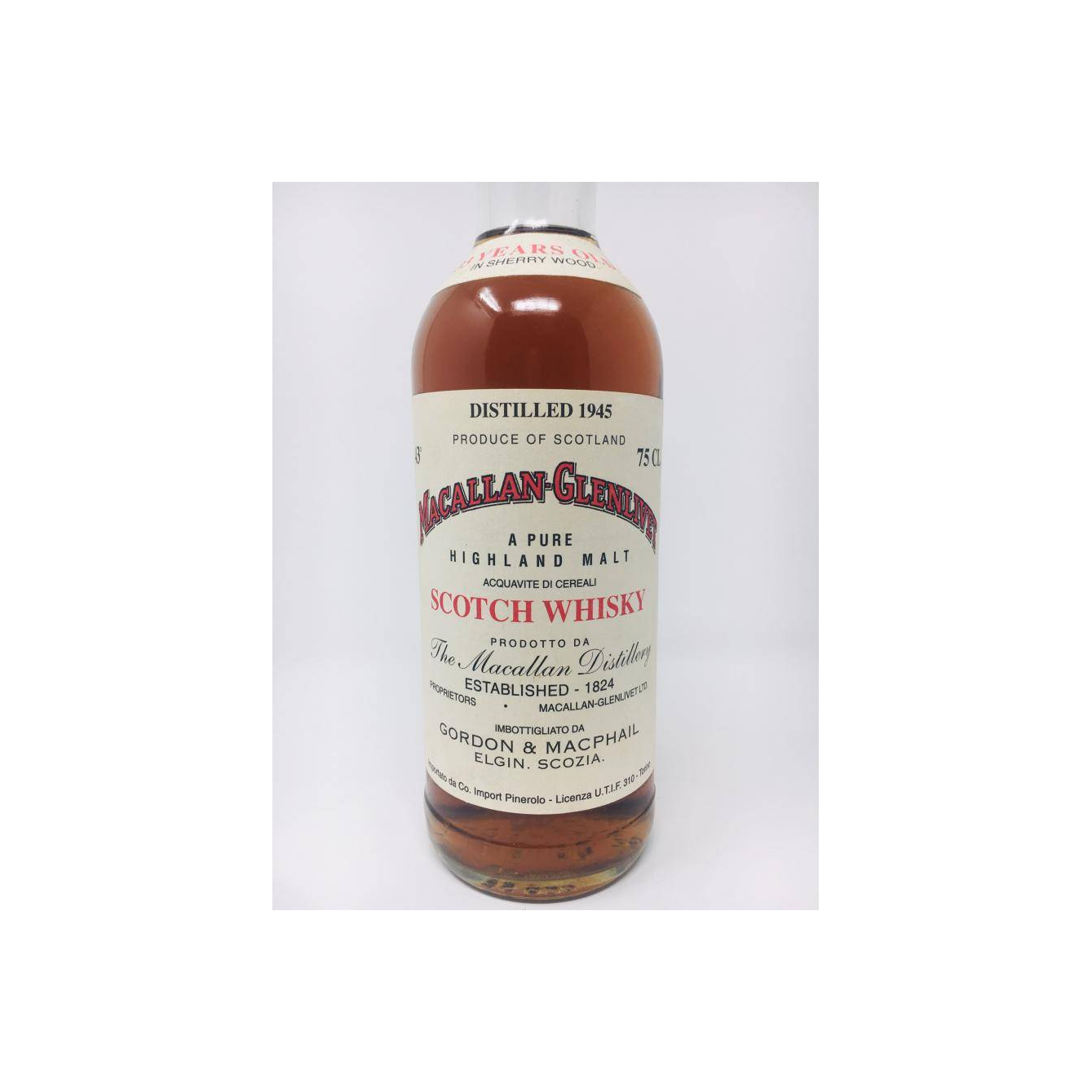 The Macallan 1945 33 Years Single Malt Whisky 2