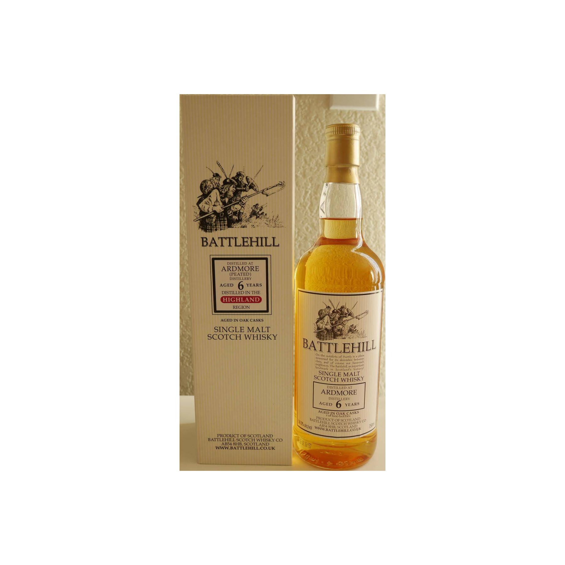 Ardmore 6 Years Single Malt Whisky