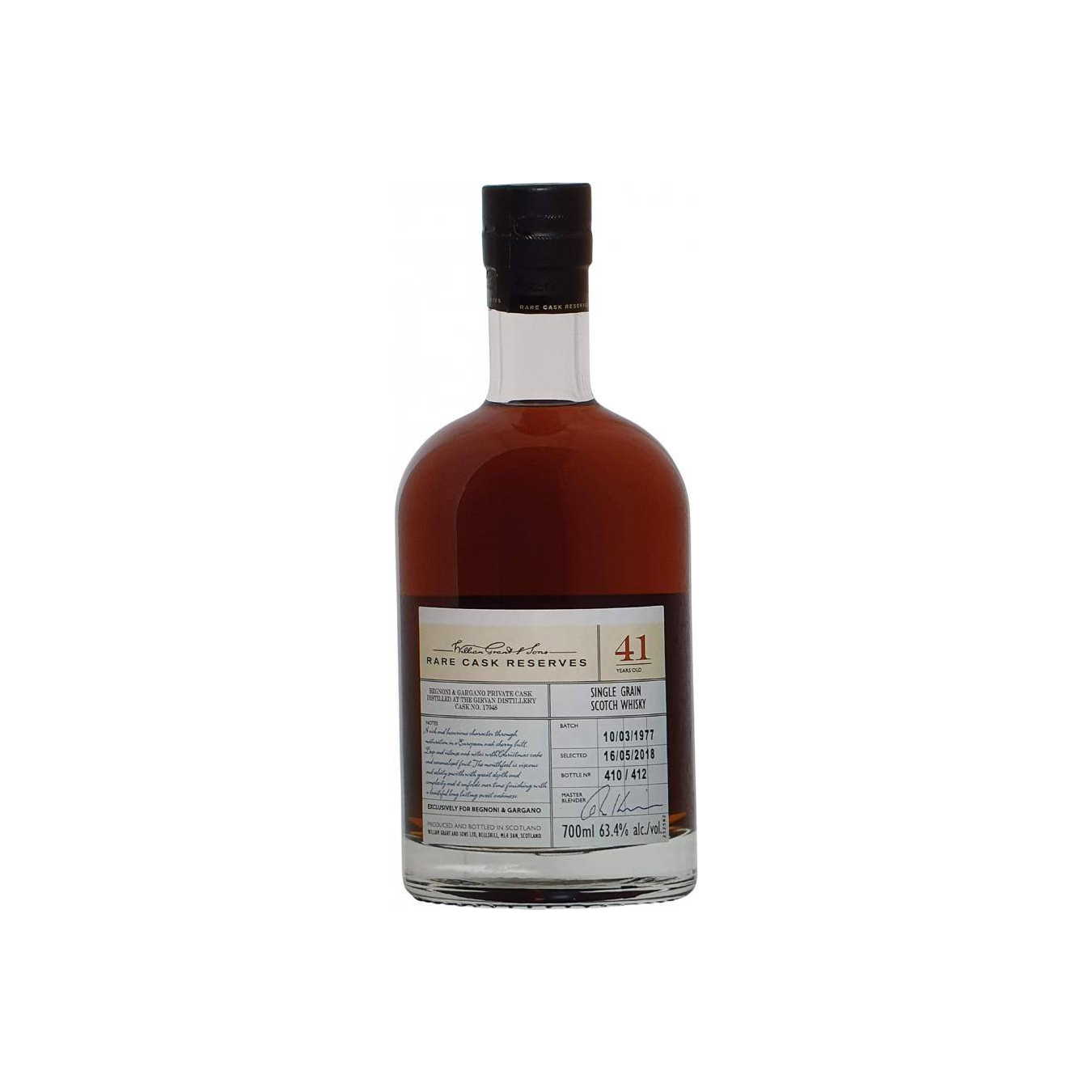 Girvan 1977 41 Years Single Grain Whisky