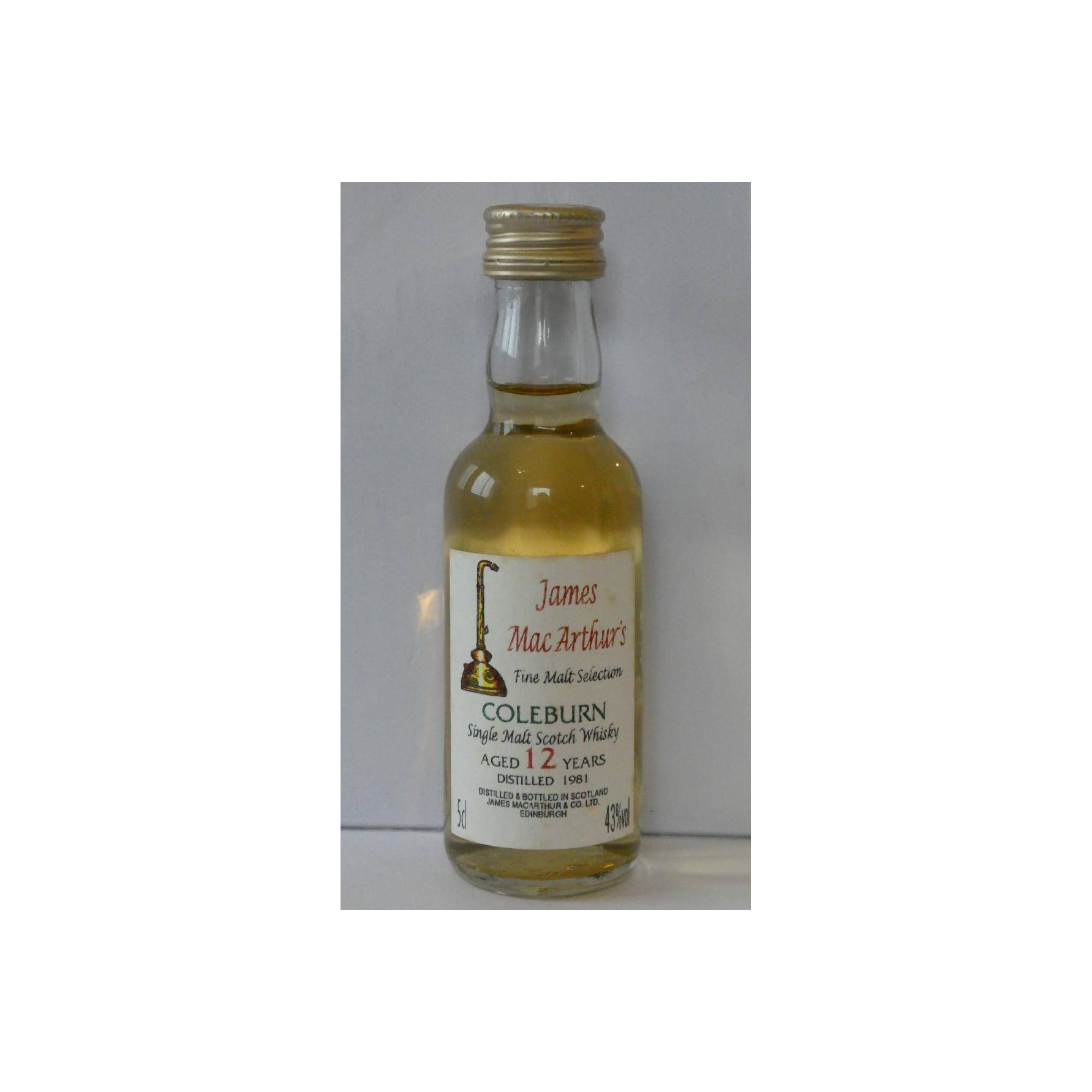 Coleburn 1981 12 Years Single Malt Whisky 2