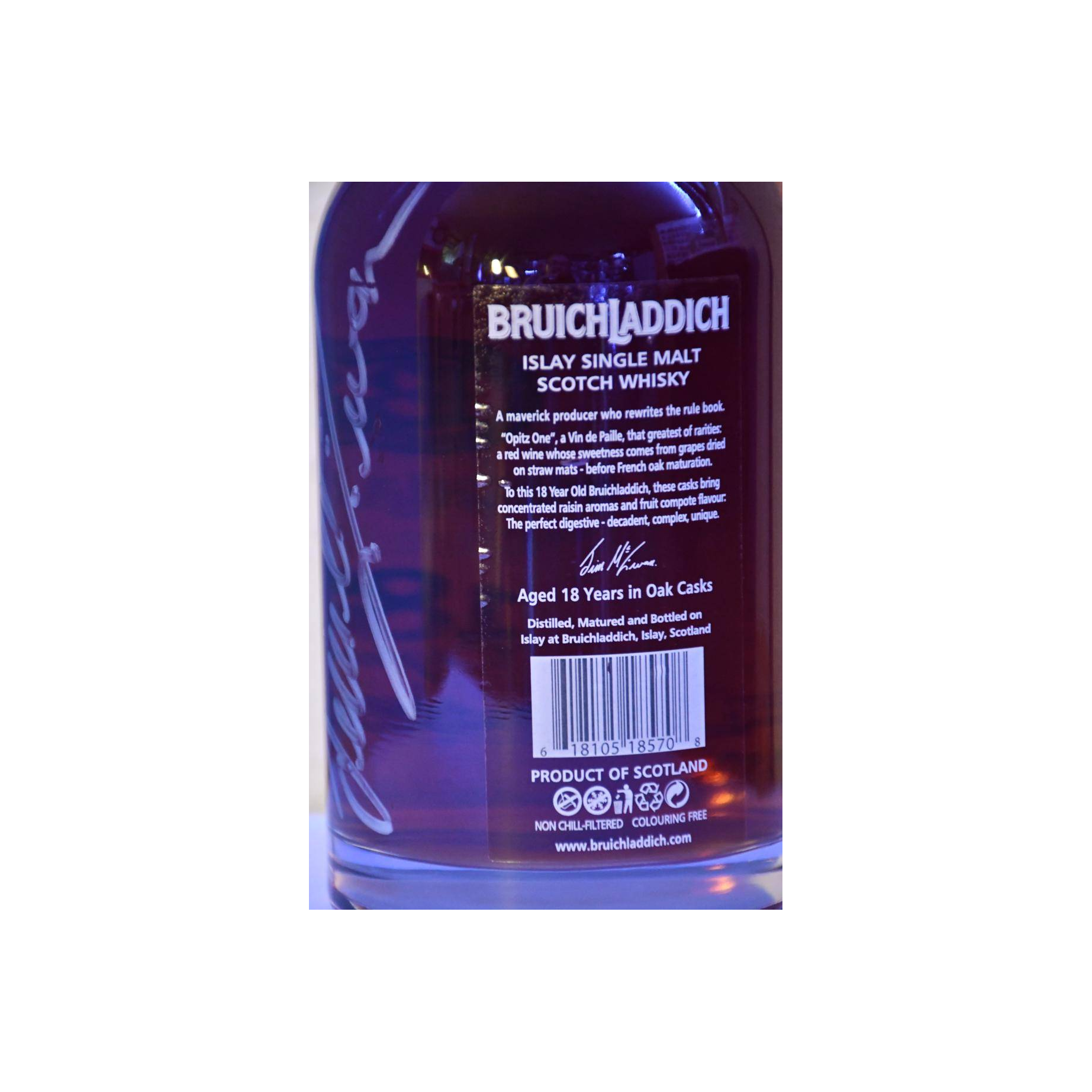 Bruichladdich 1992 18 Years Single Malt Whisky 3