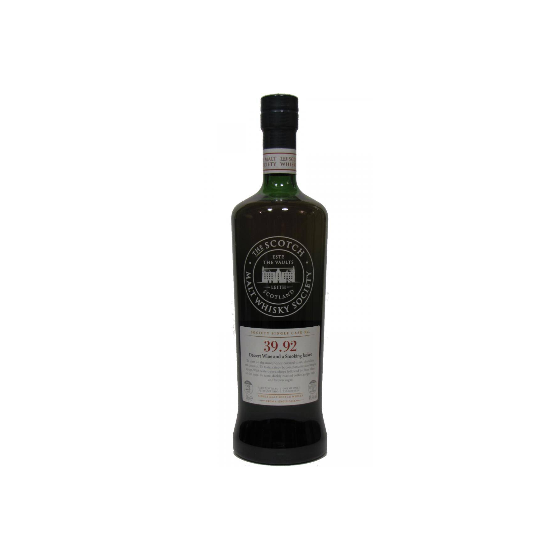 The Scotch Malt Whisky Society 1990 23 Years Single Malt Whisky