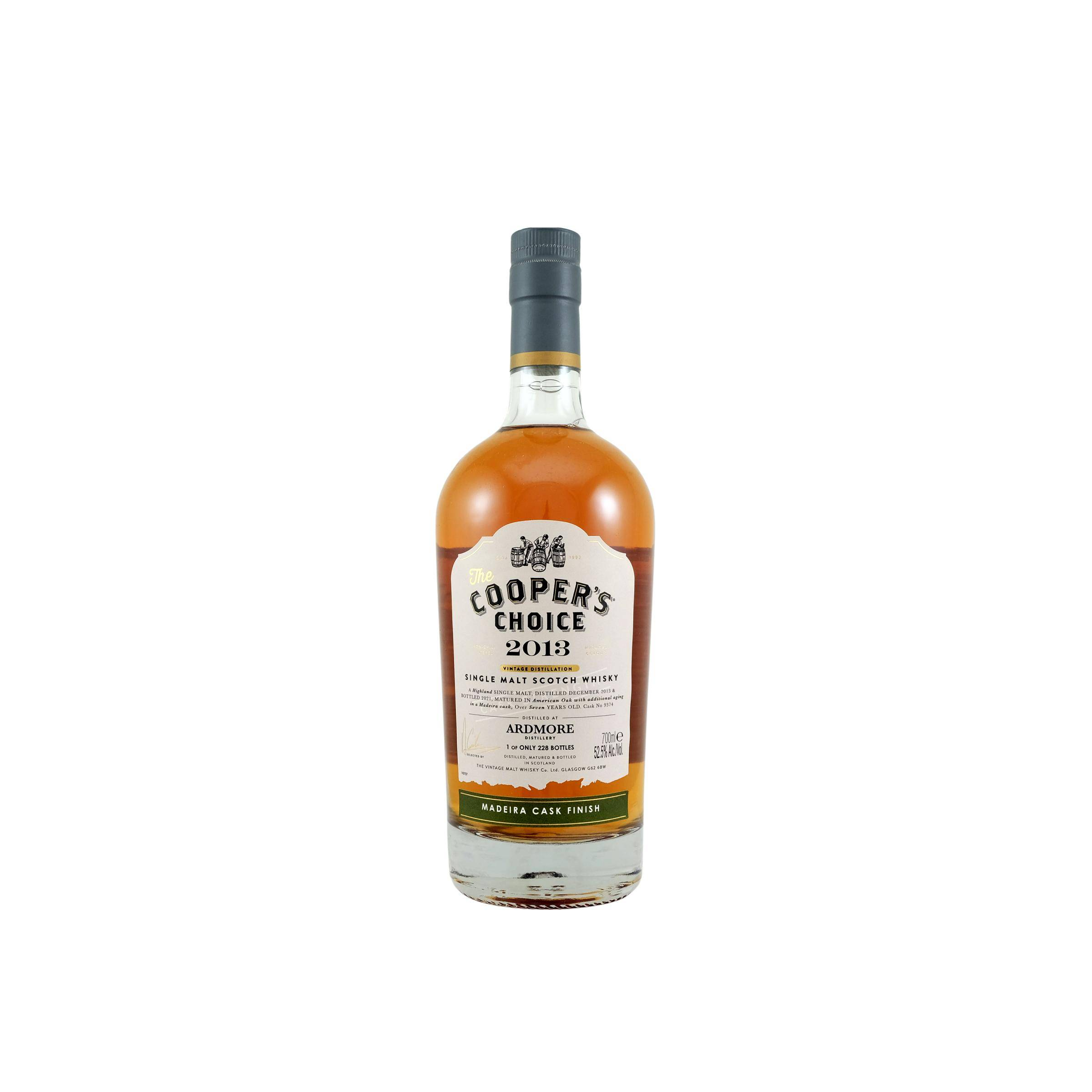 Ardmore The Cooper's Choice 2013 7 Years Single Malt Whisky
