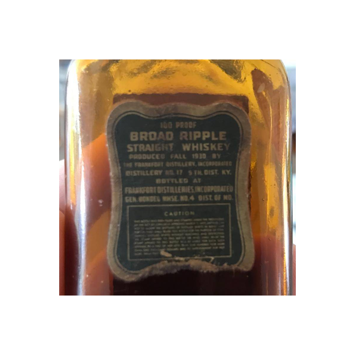 Broad Ripple 1930 - 100 Proof 2