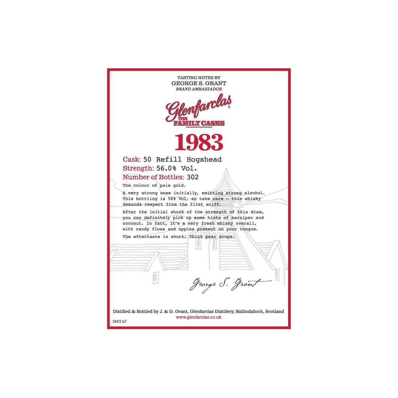 Glenfarclas 1983 23 Years Single Malt Whisky 2