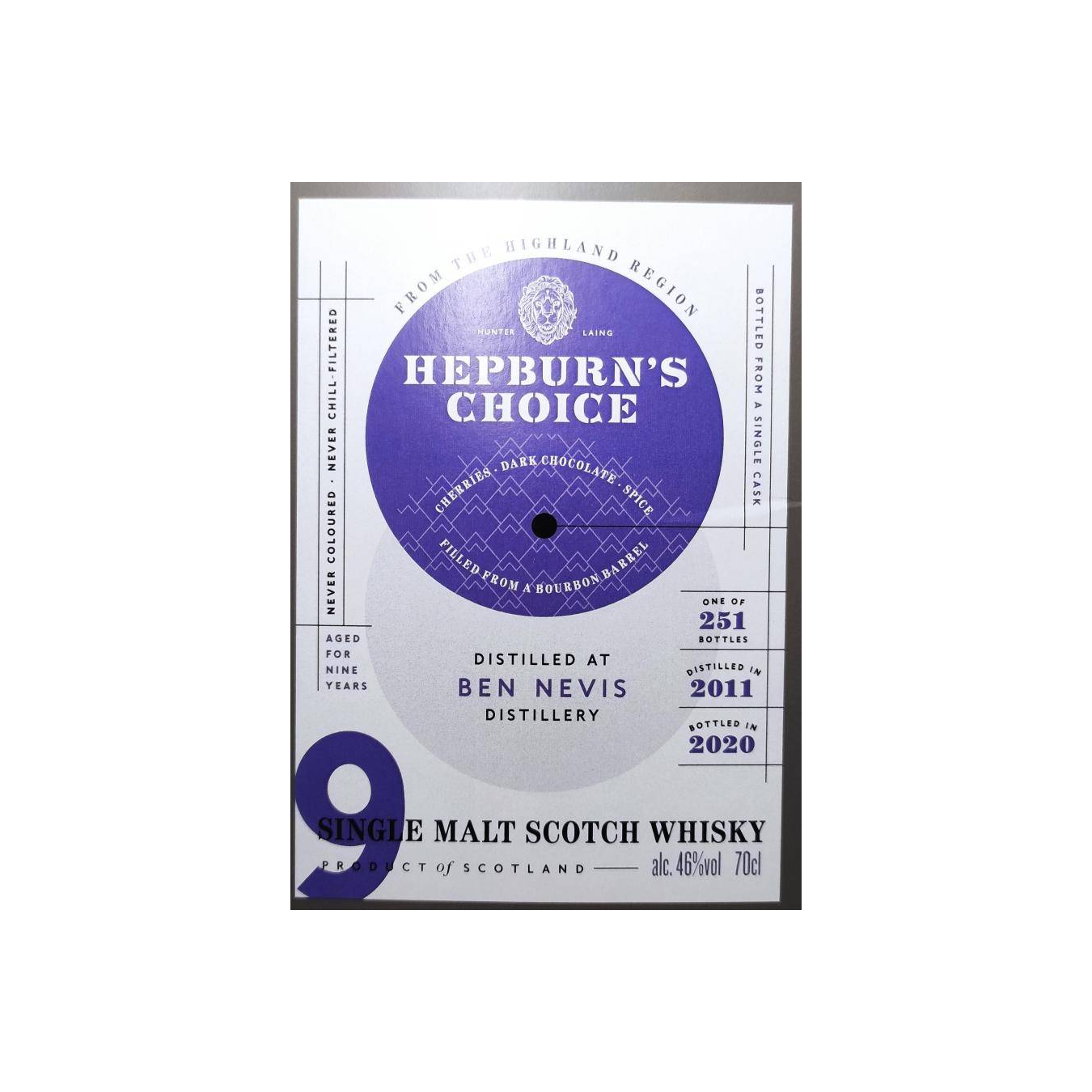 Ben Nevis 2011 9 Years Single Malt Whisky 3