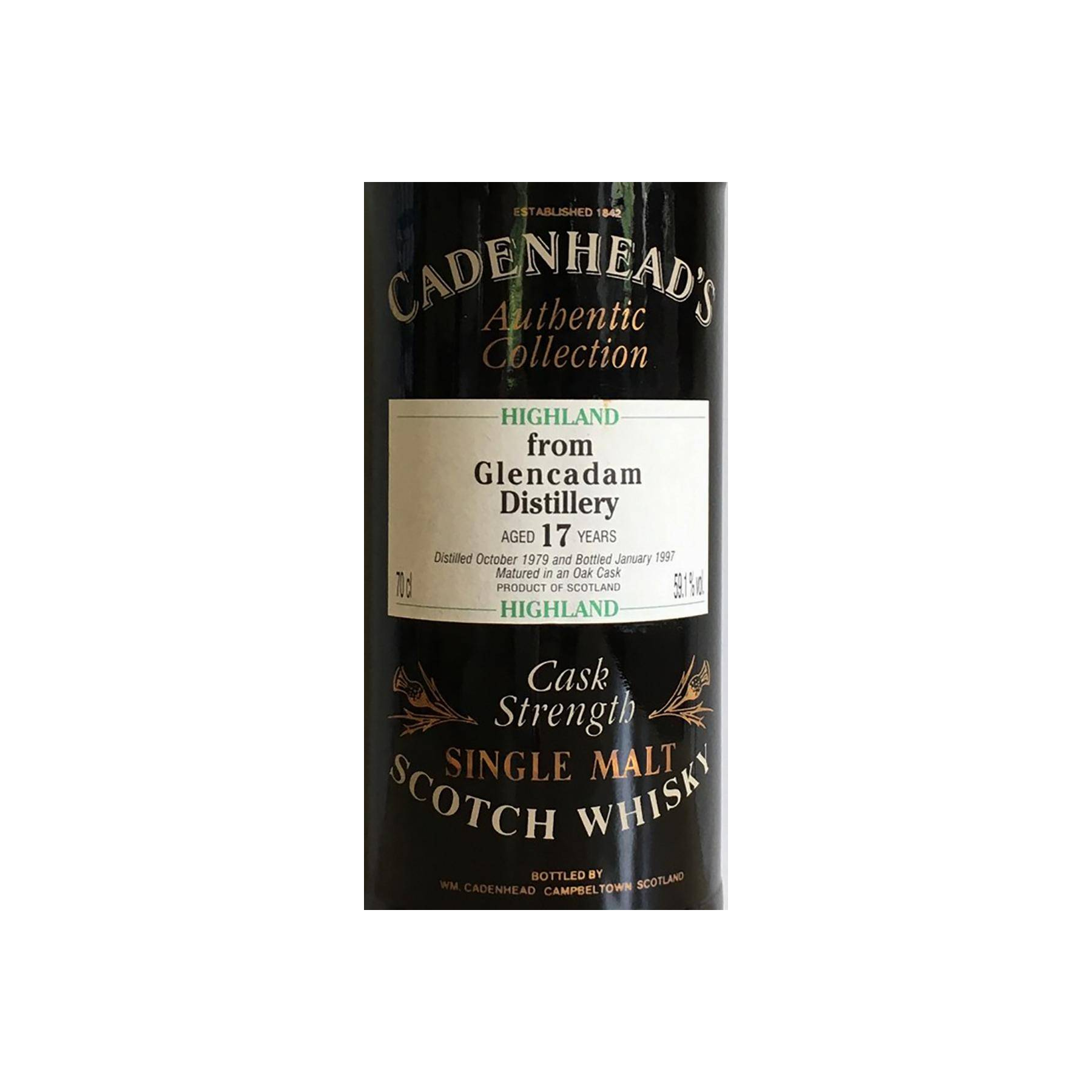 Glencadam Authentic Collection 1979 17 Years Single Malt Whisky