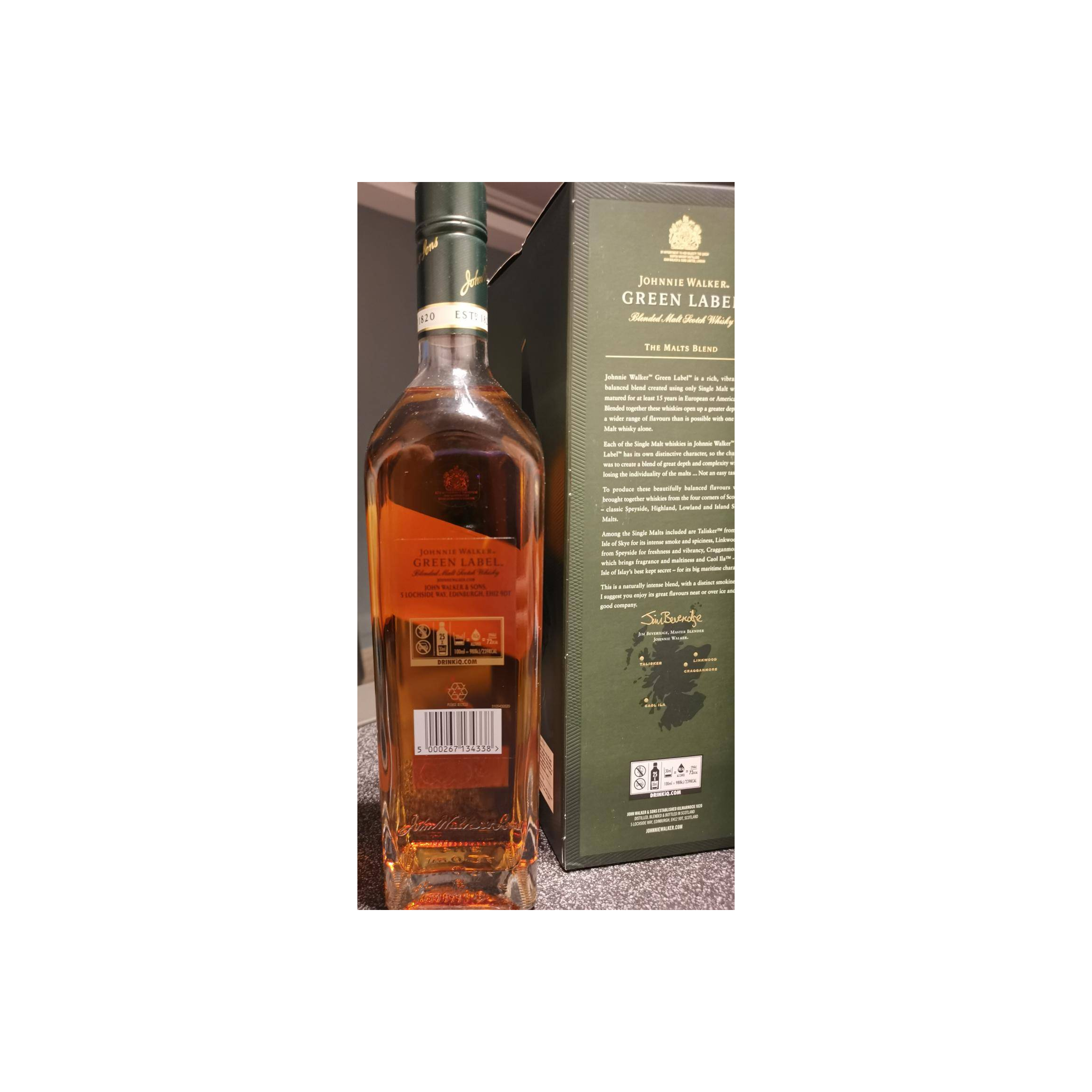 Johnnie Walker 15 Years Blended Malt Whisky 2