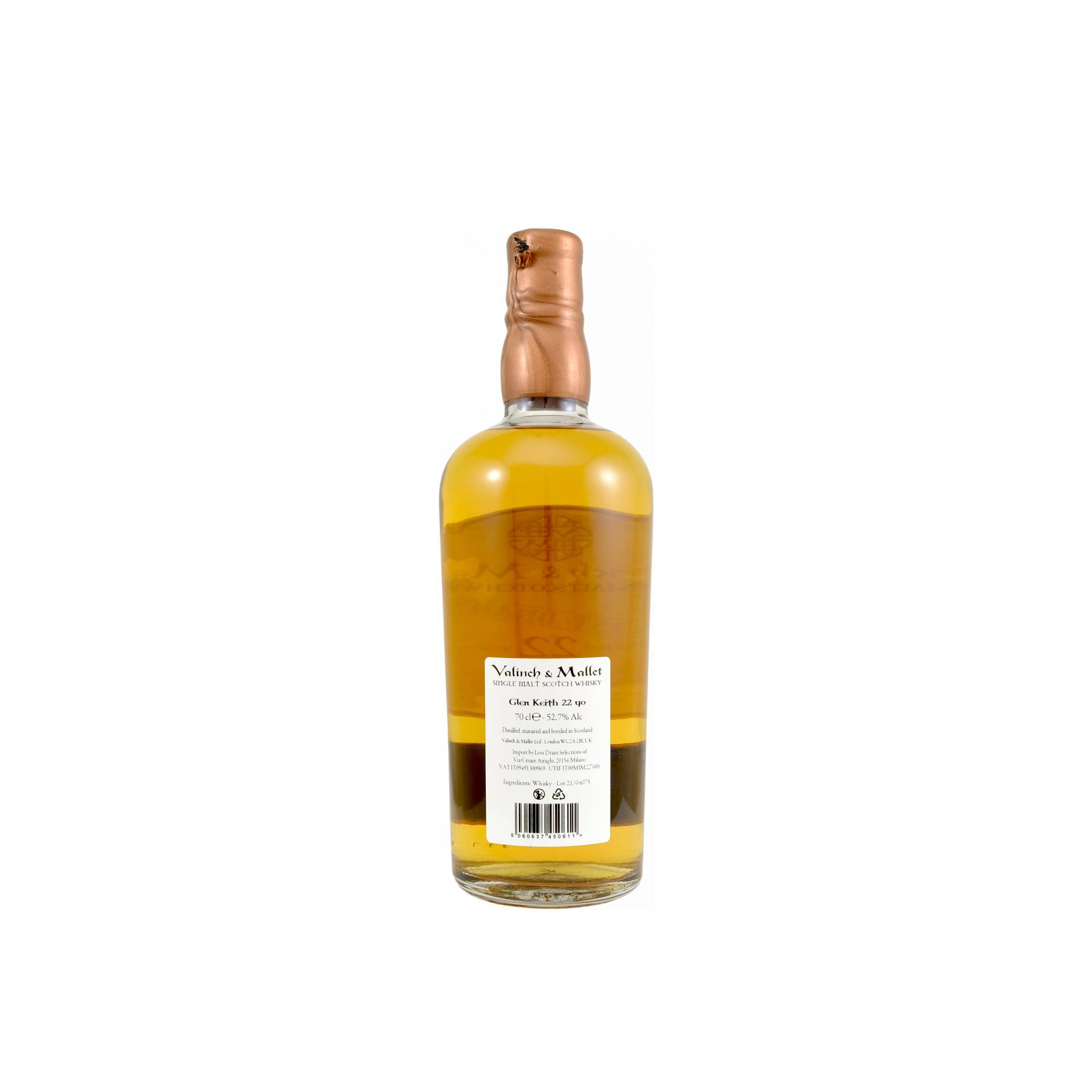 Glen Keith 1998 22 Years Single Malt Whisky 2