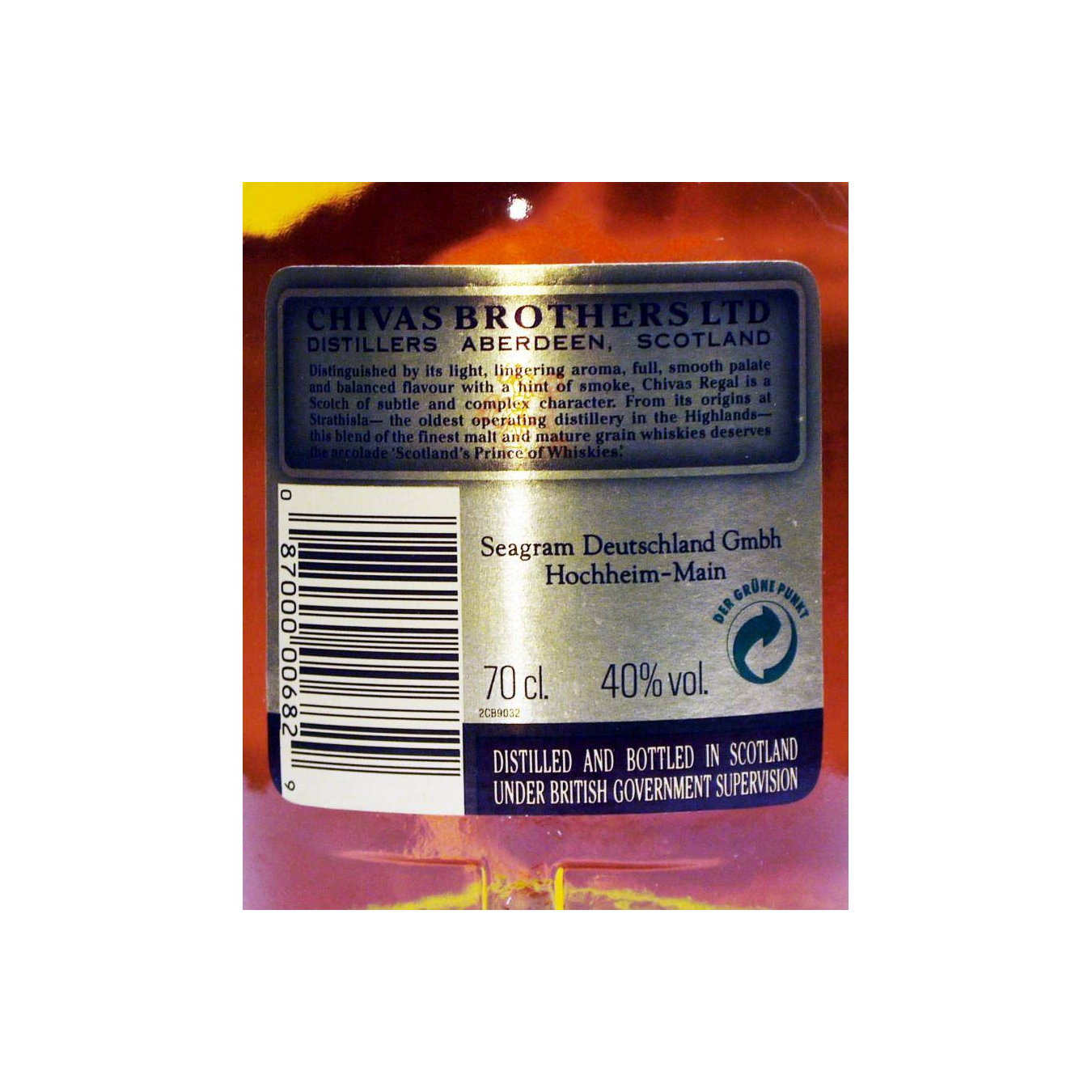 Chivas Regal 12 Years Blended Whisky 3