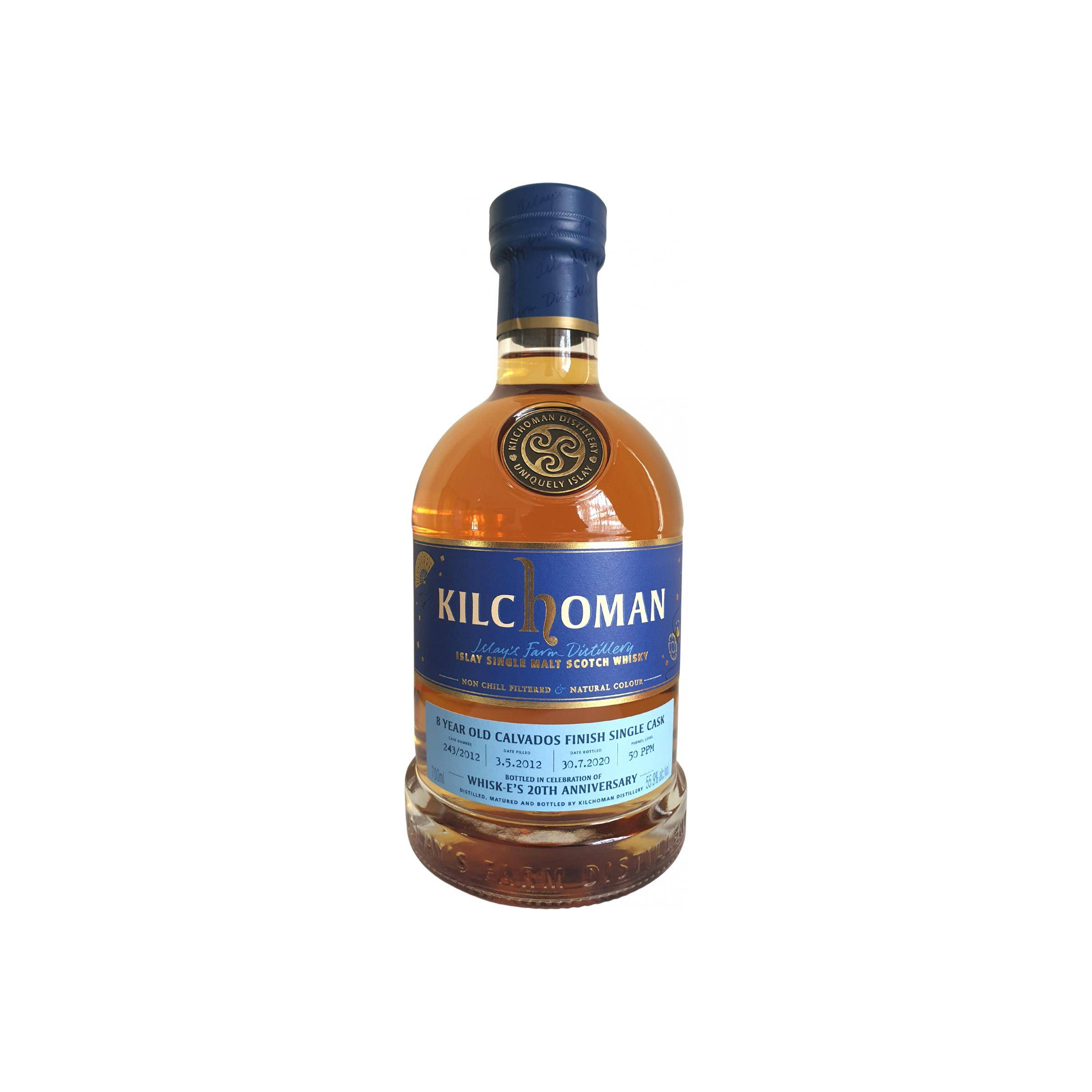 Kilchoman 2012 8 Years Single Malt Whisky