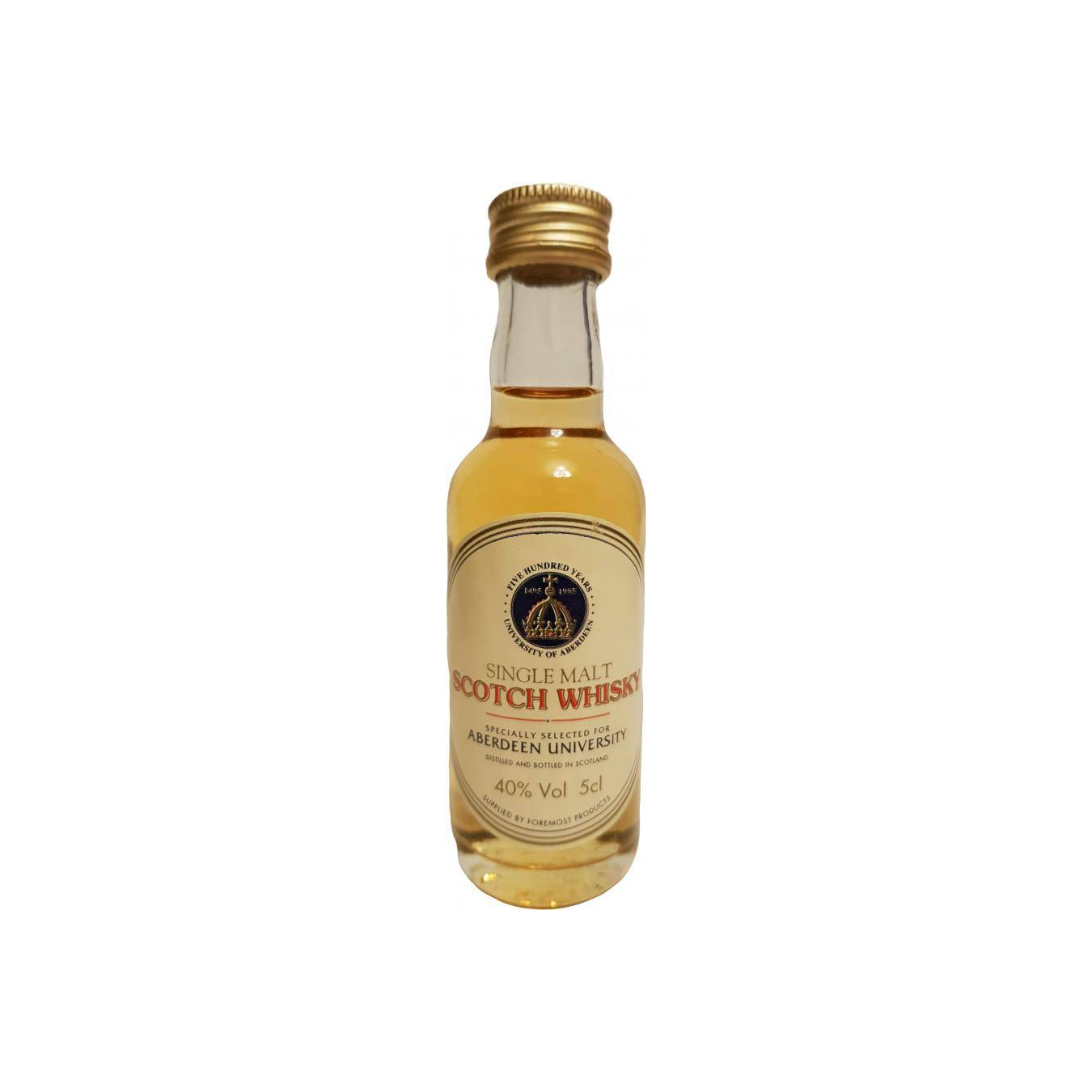 Single Malt Scotch Whisky 500 years University of Aberdeen 2