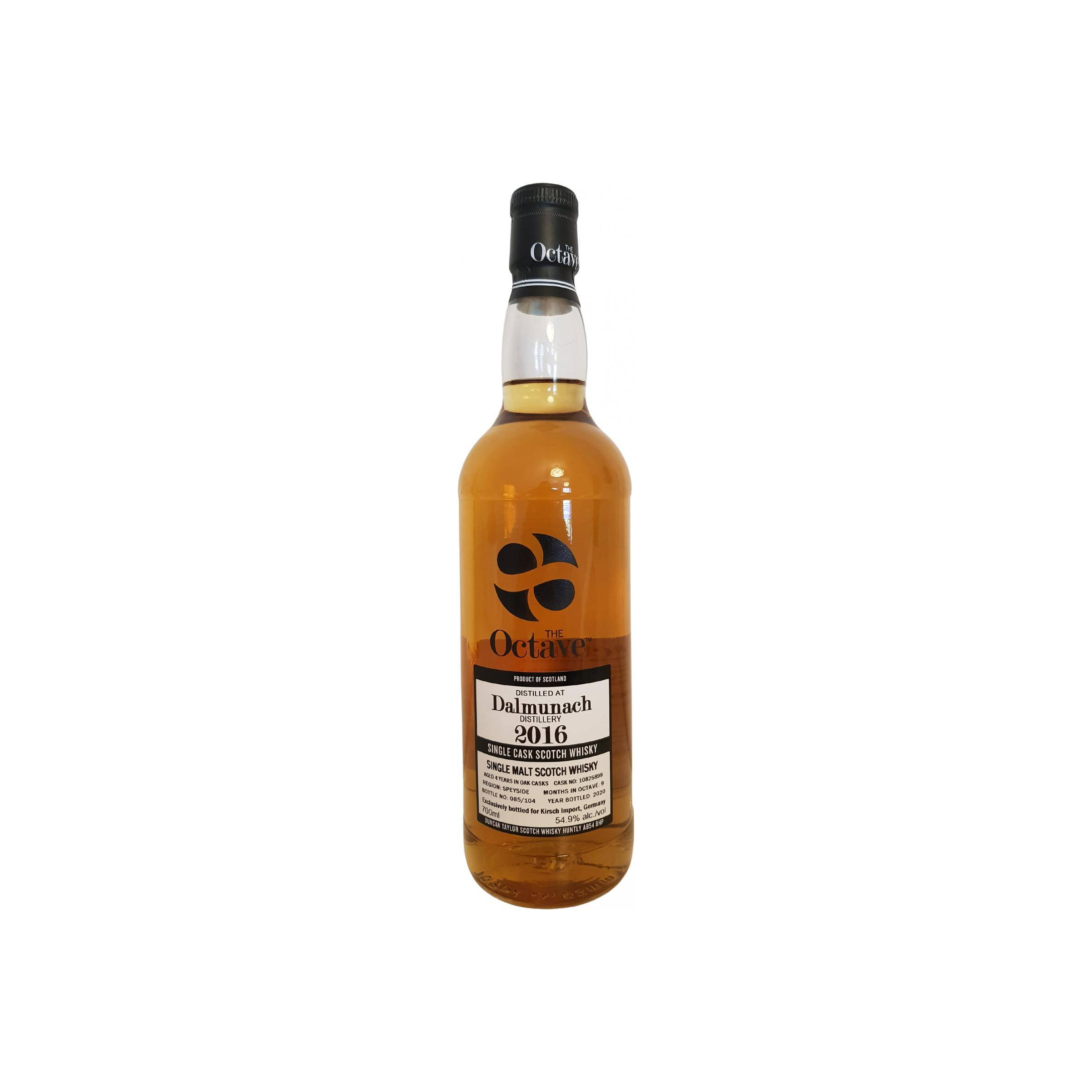 Dalmunach The Octave 2016 4 Years Single Malt Whisky