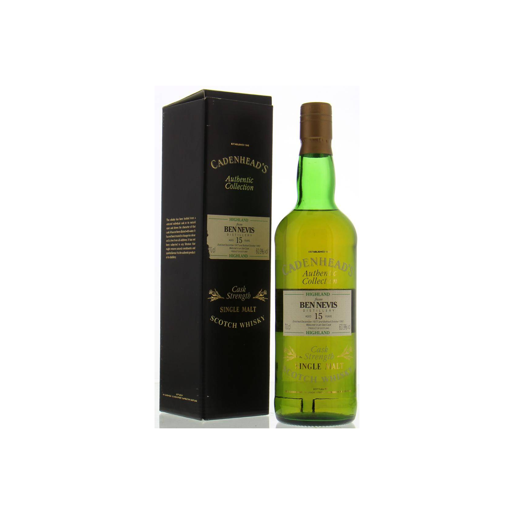 Ben Nevis Authentic Collection 1977 15 Years Single Malt Whisky 2