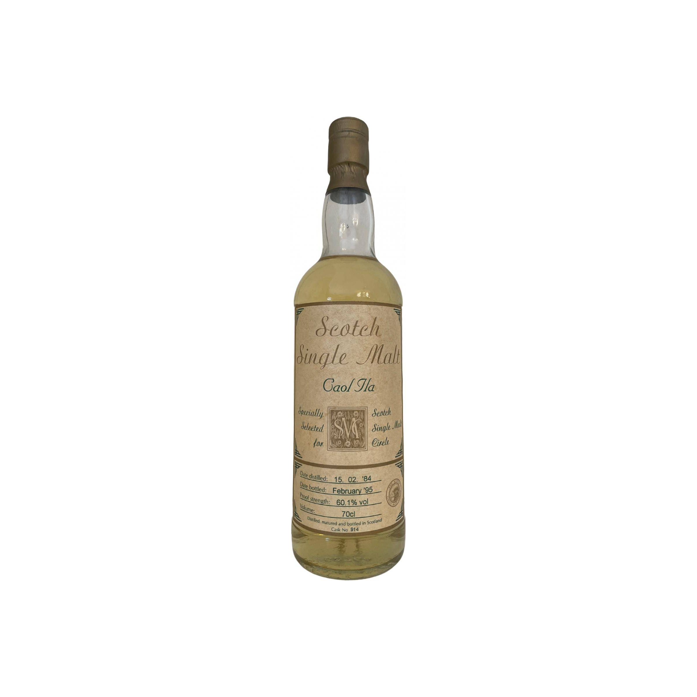 Caol Ila 1984 10 Years Single Malt Whisky