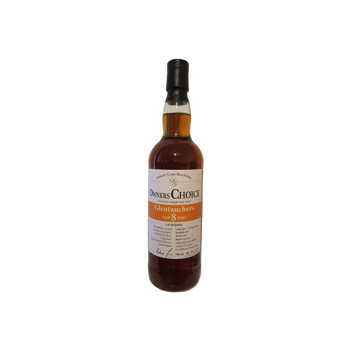 Glentauchers 2008 8 Years Single Malt Whisky