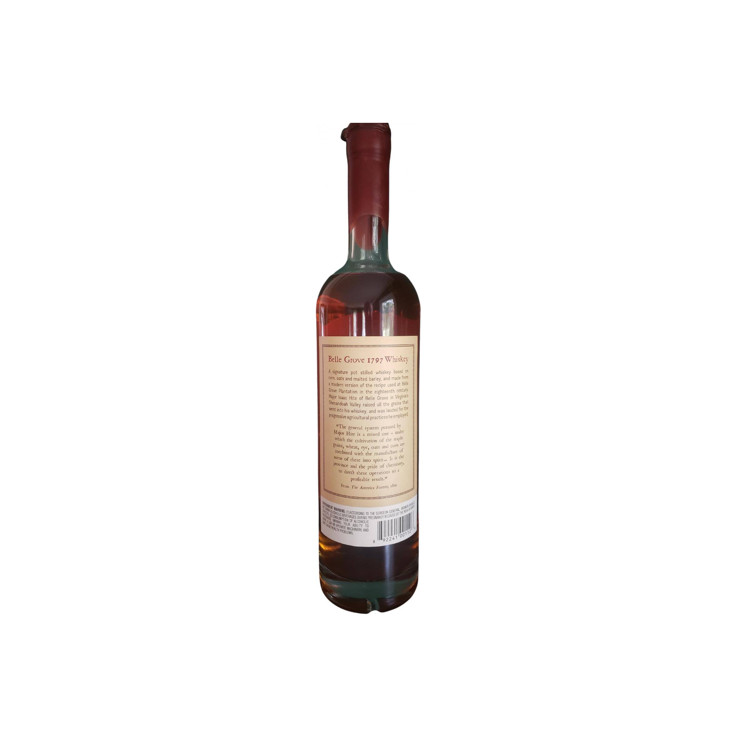 Belle Grove 1797 Whiskey 2