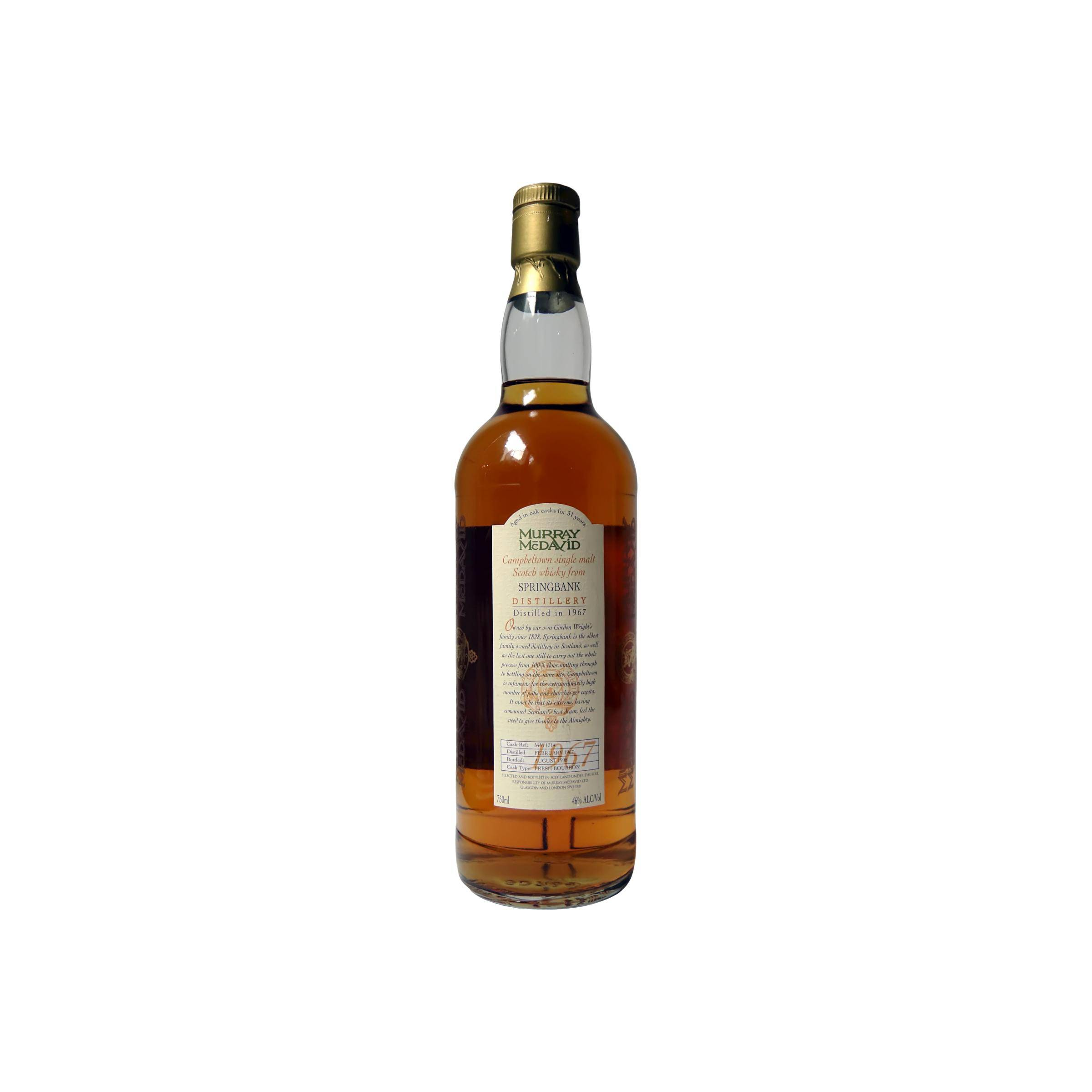 Springbank 1967 31 Years Single Malt Whisky 2
