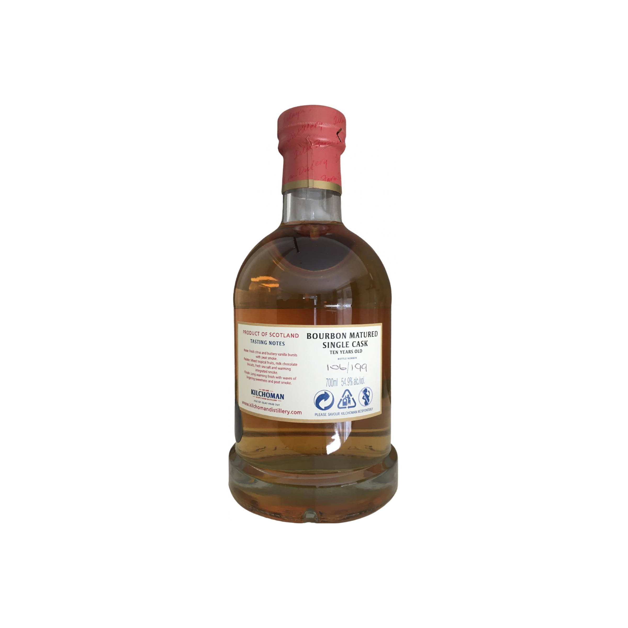 Kilchoman 2010 10 Years Single Malt Whisky 3