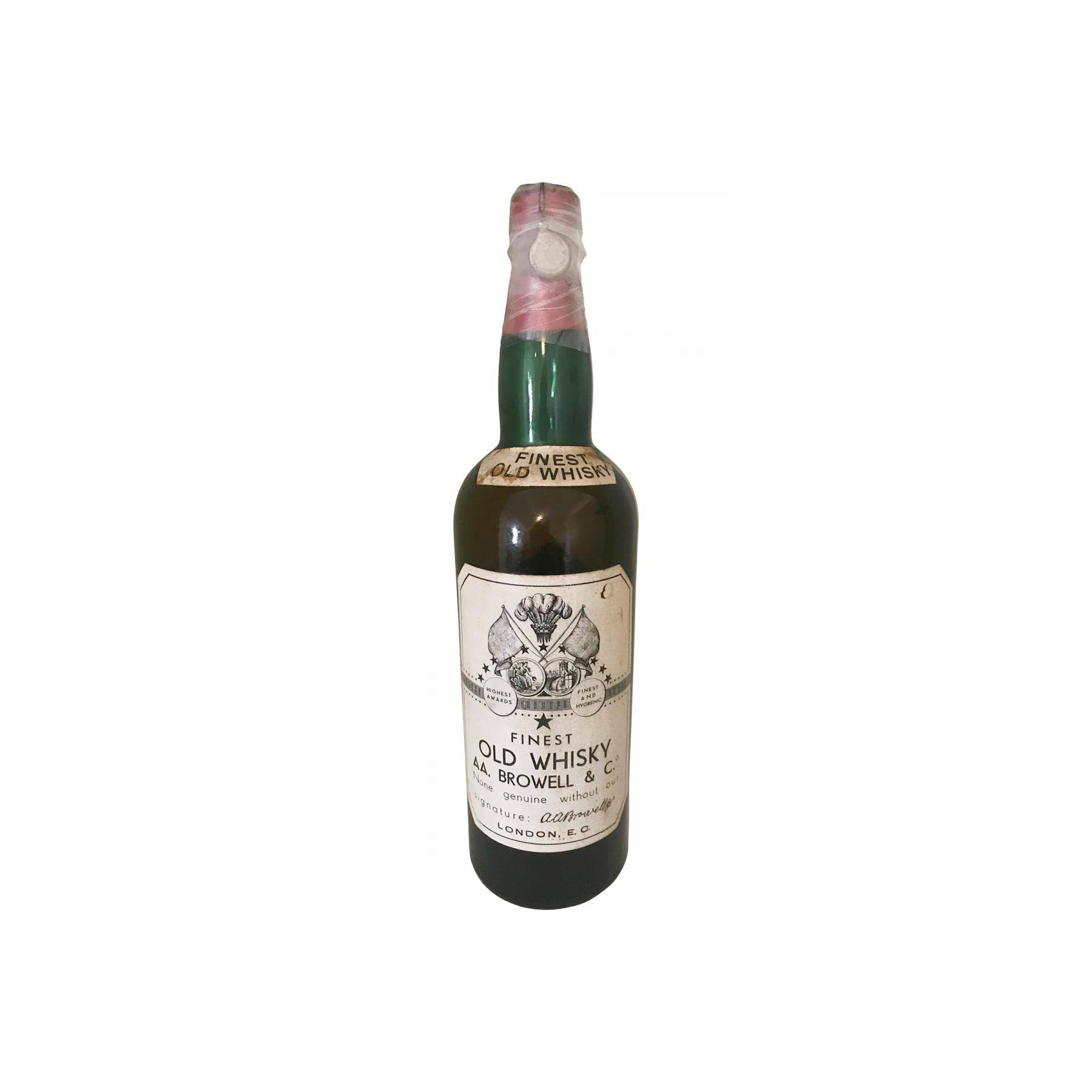 AA. Browell & Co. Finest Old Whisky