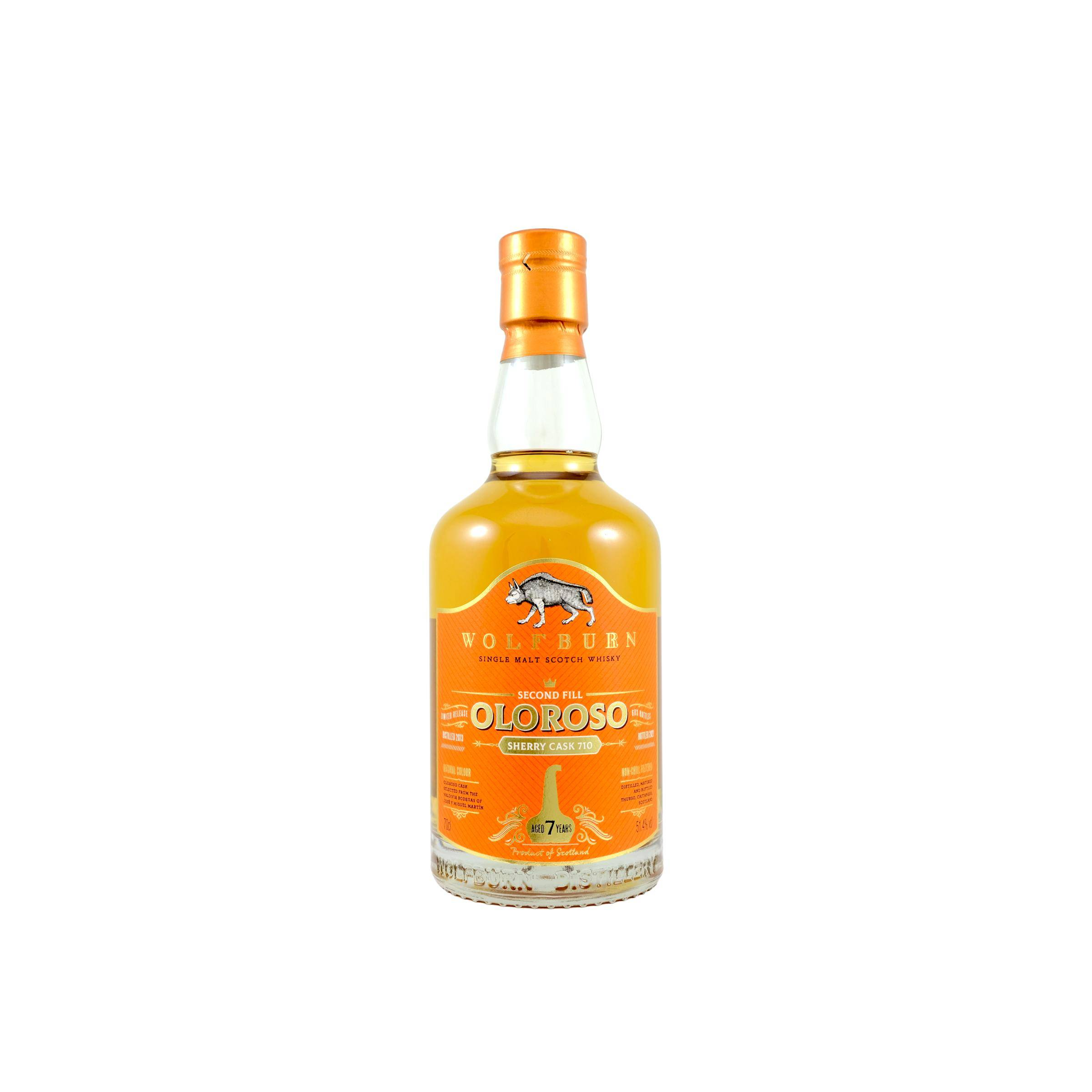 Wolfburn Single Cask 2013 7 Years Single Malt Whisky
