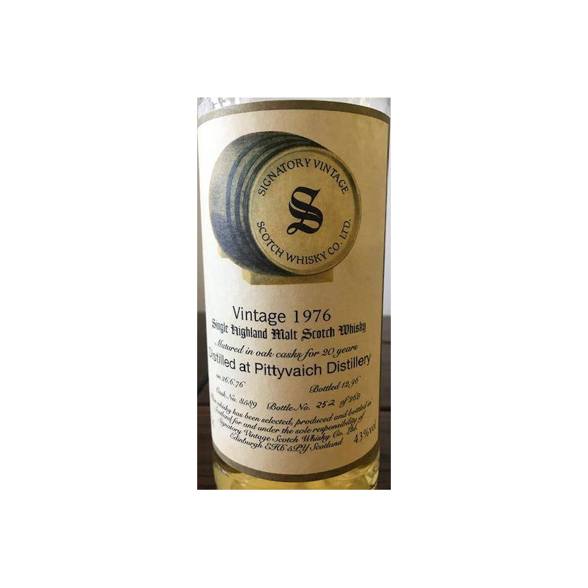 Pittyvaich Vintage Collection 1976 20 Years Single Malt Whisky 3