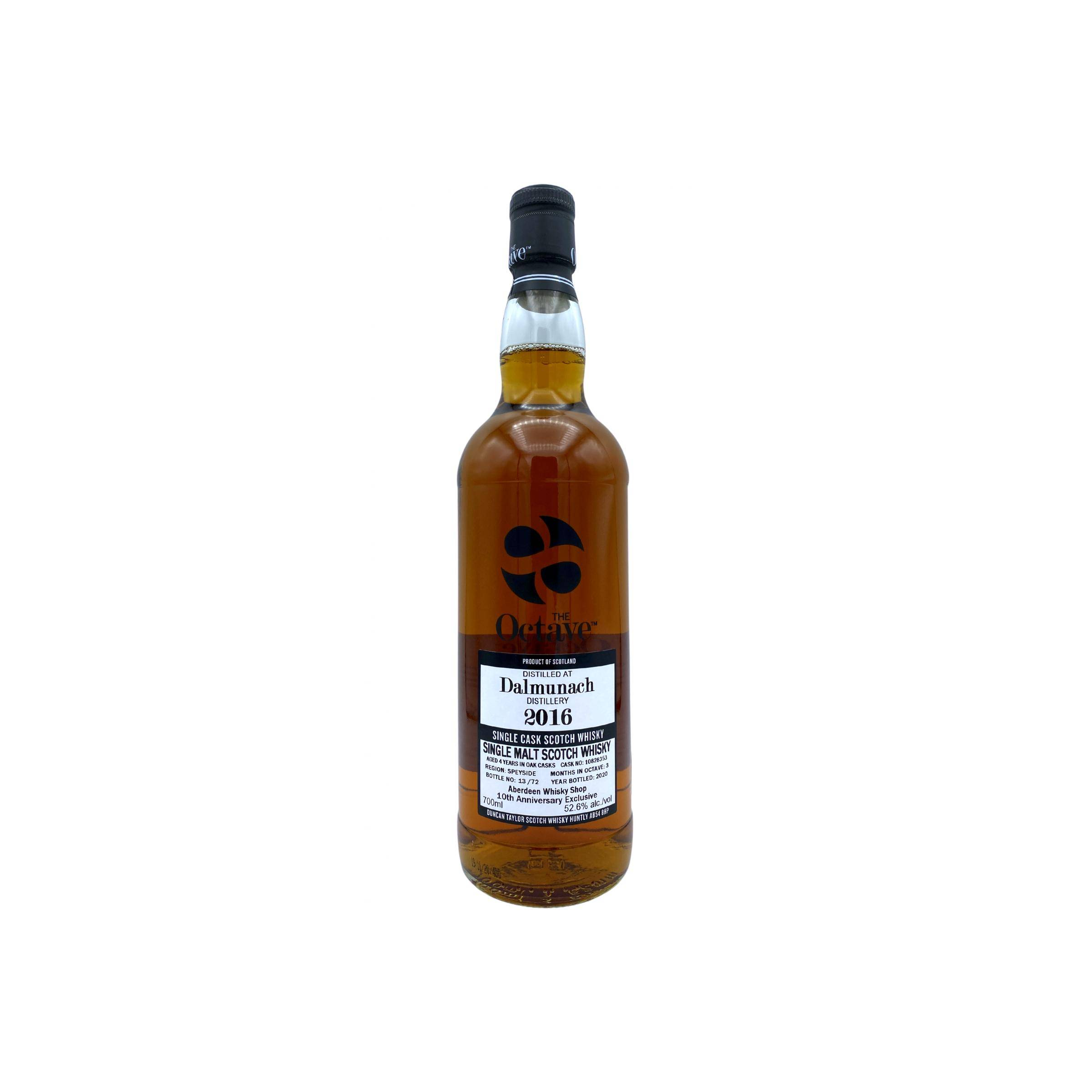 Dalmunach The Octave 2016 4 Years Single Malt Whisky