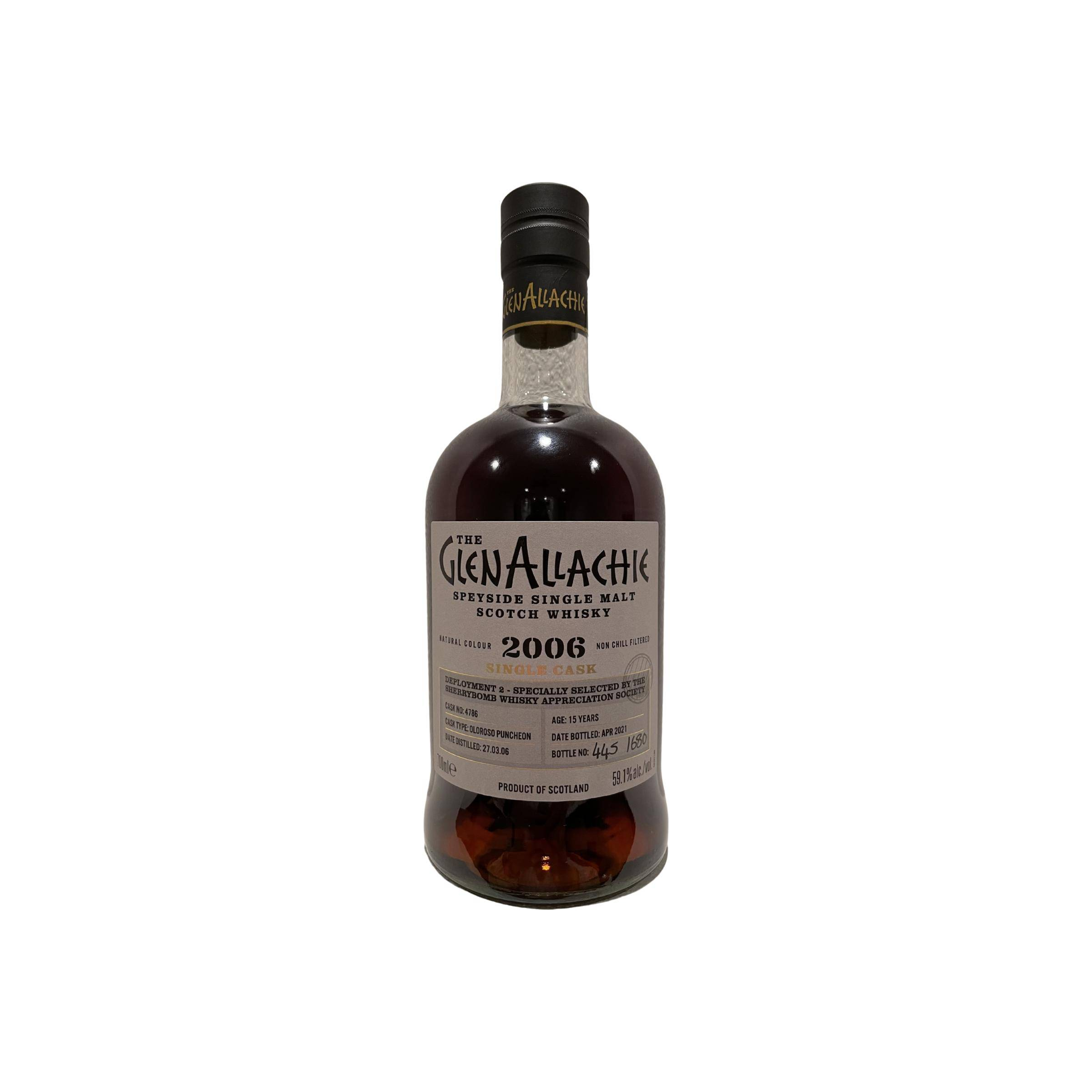 The GlenAllachie Single Cask 2006 15 Years Single Malt Whisky