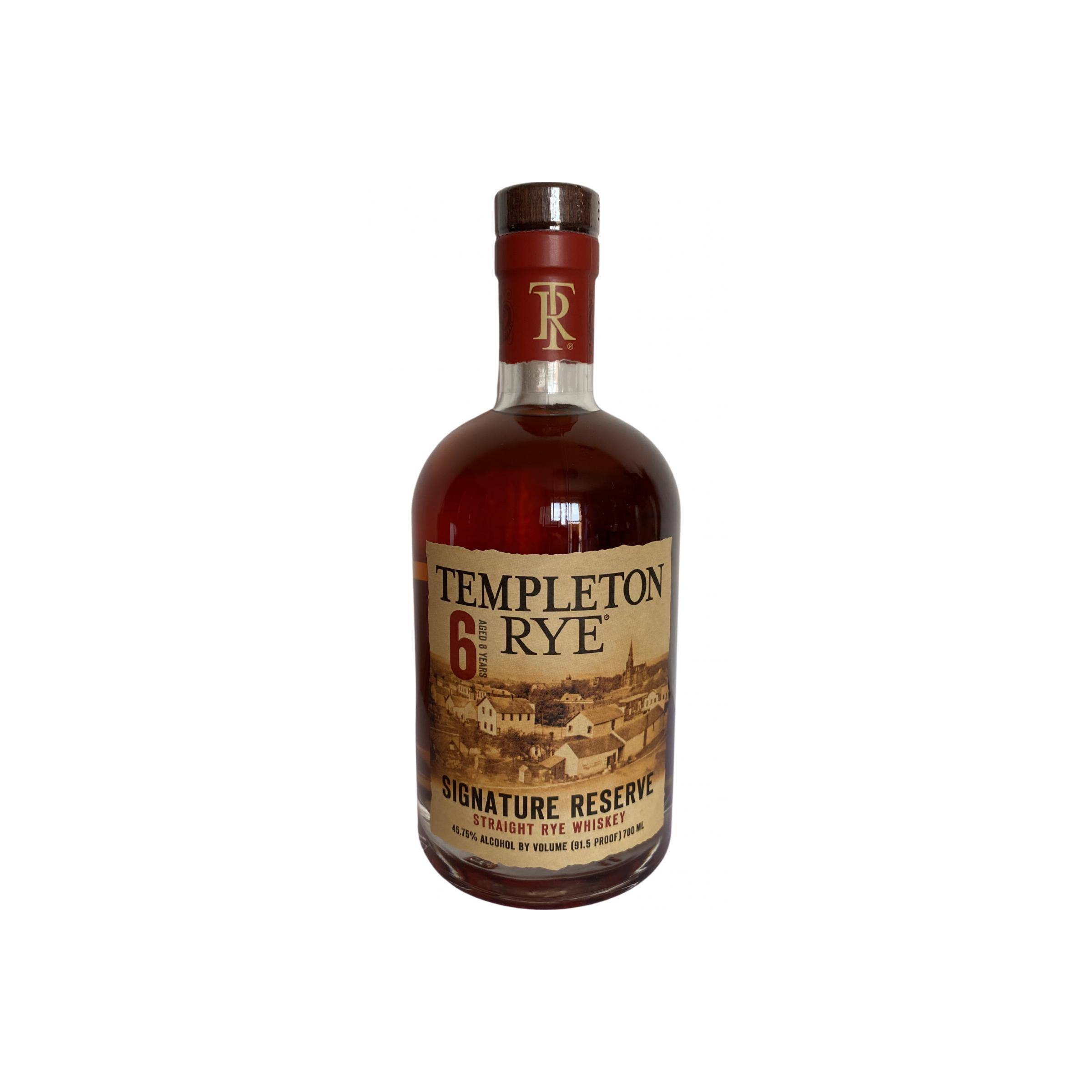 Templeton 6 Years Rye Whisky