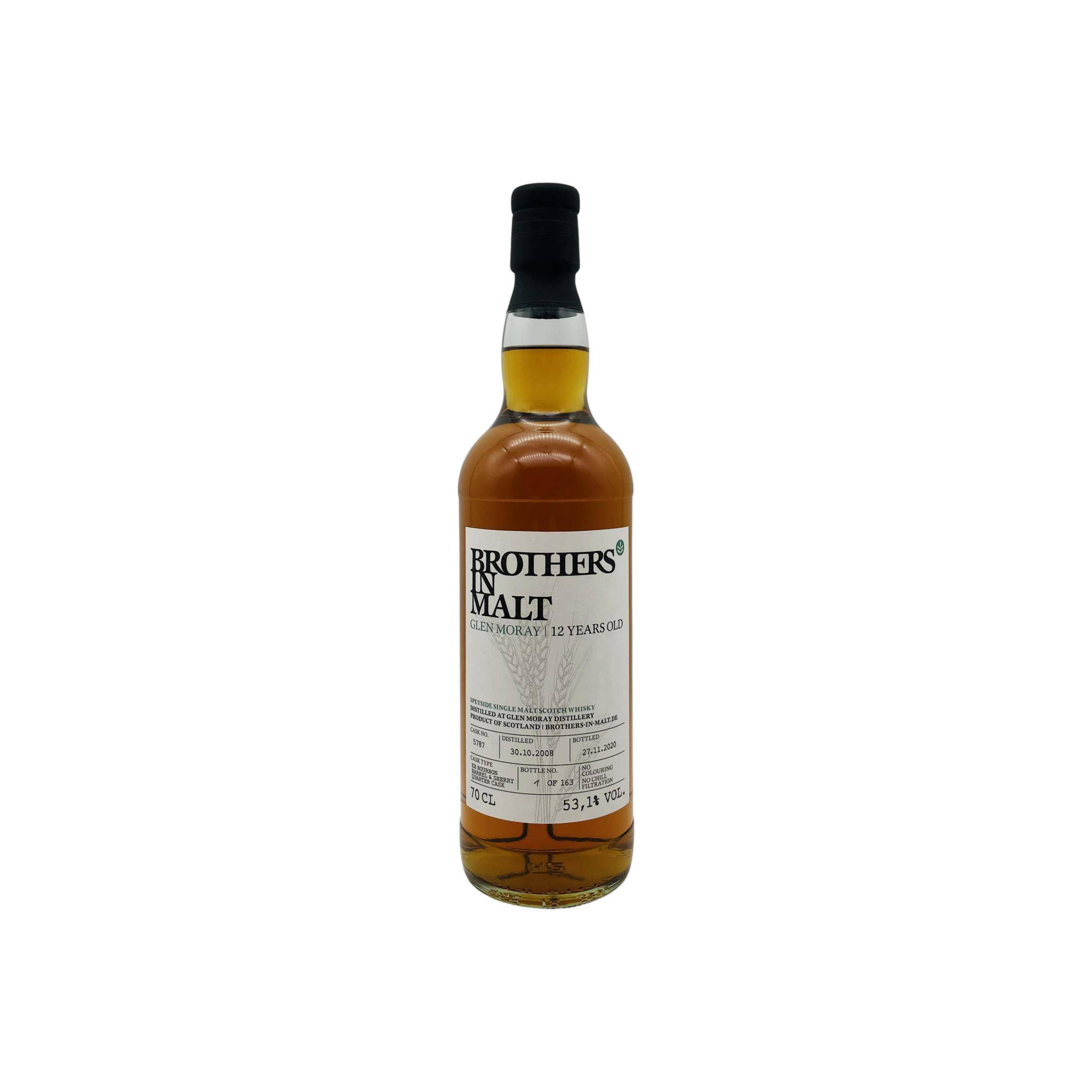 Glen Moray 2008 12 Years Single Malt Whisky