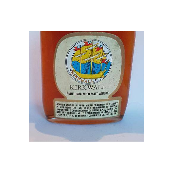 Kirkwall Pure Unblended Malt Whisky SPM 2