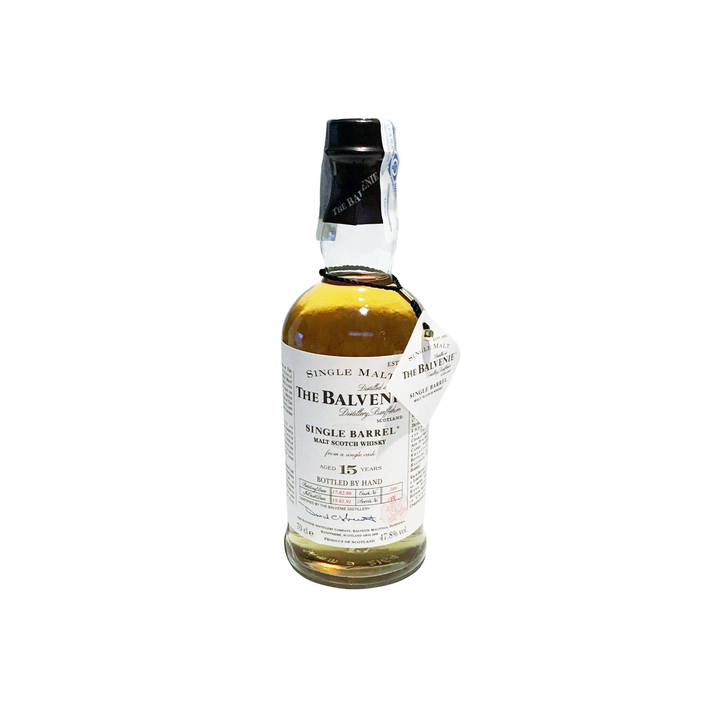 The Balvenie Single Cask 1991 15 Years Single Malt Whisky