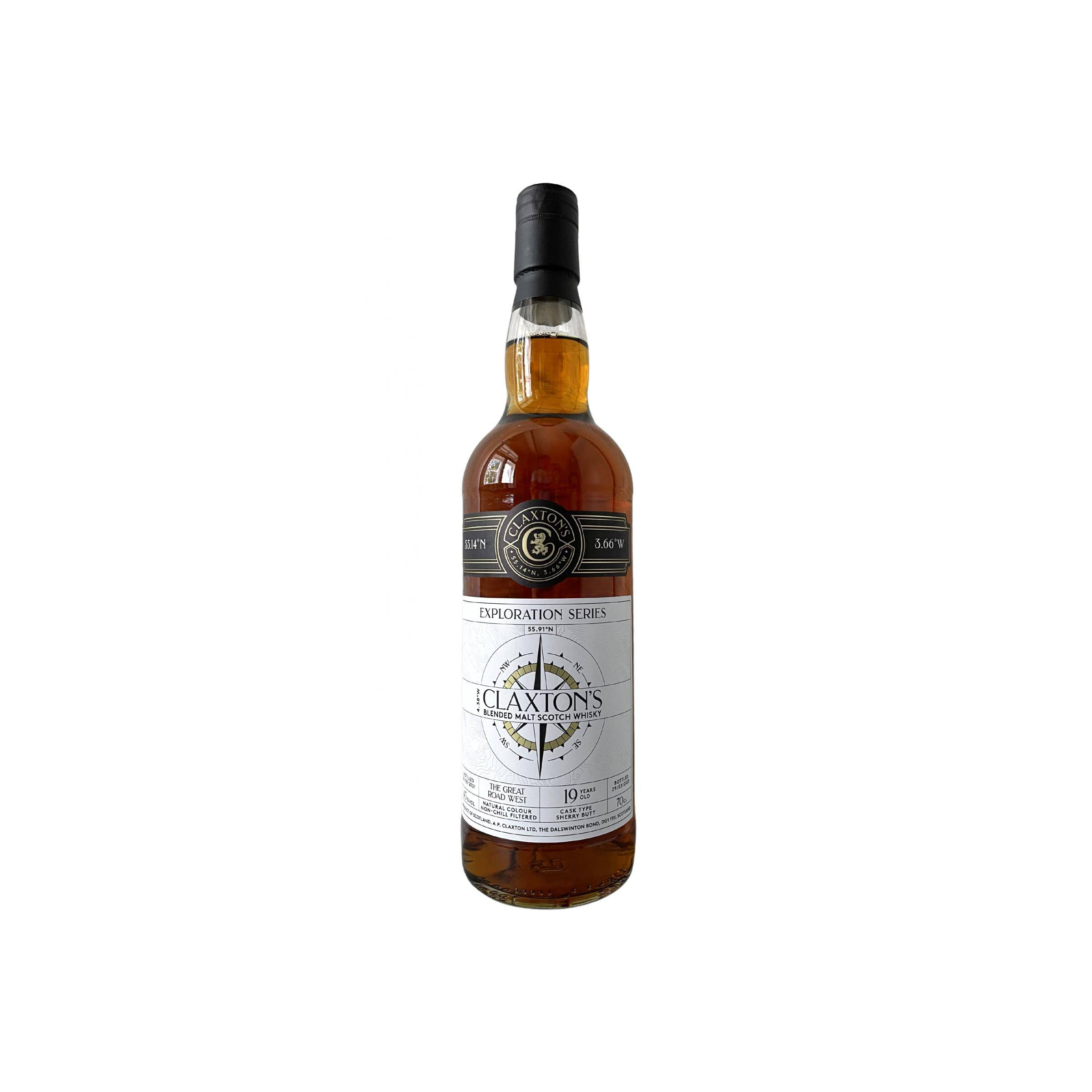 Blended Malt Scotch Whisky The Great Road West 2001