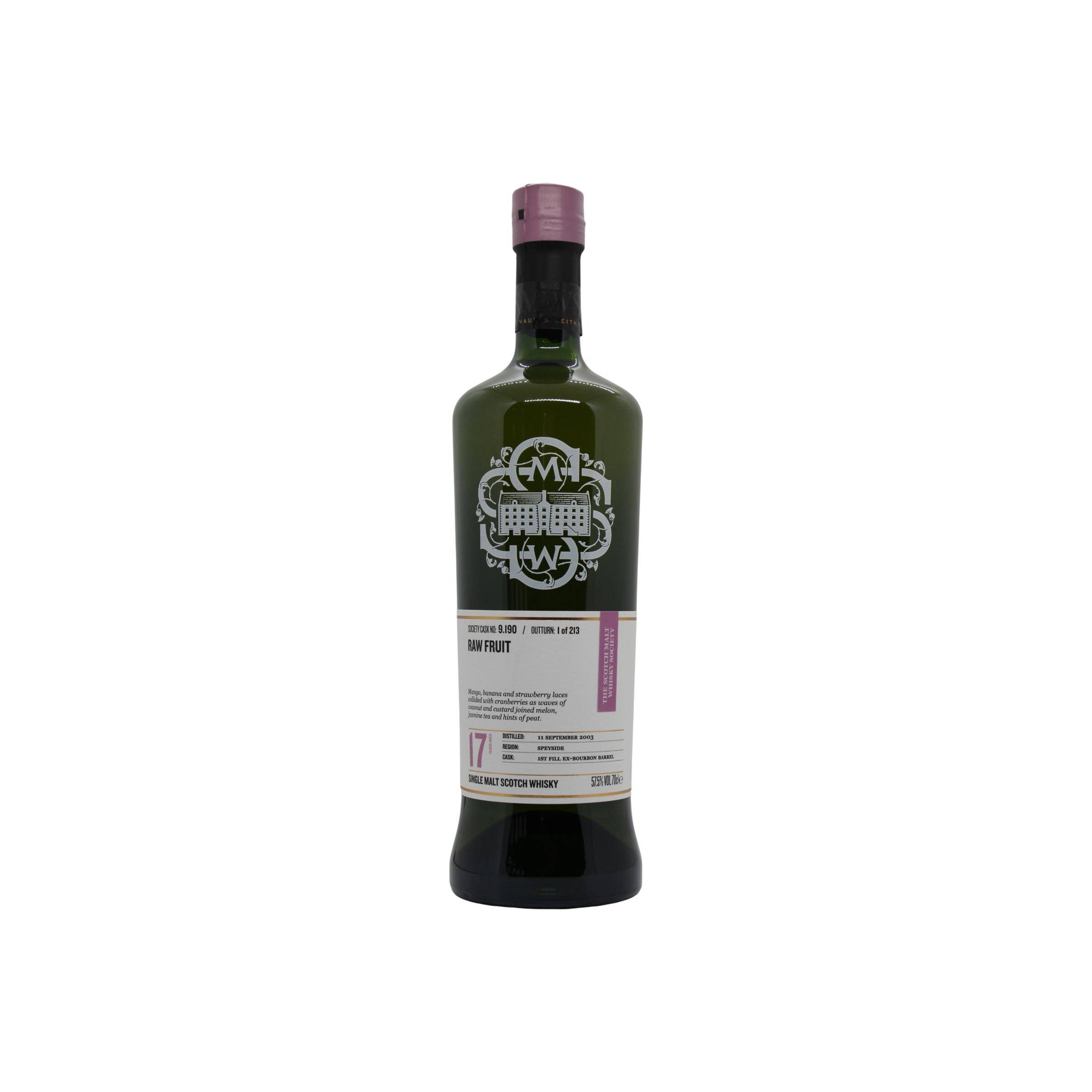The Scotch Malt Whisky Society 2003 17 Years Single Malt Whisky