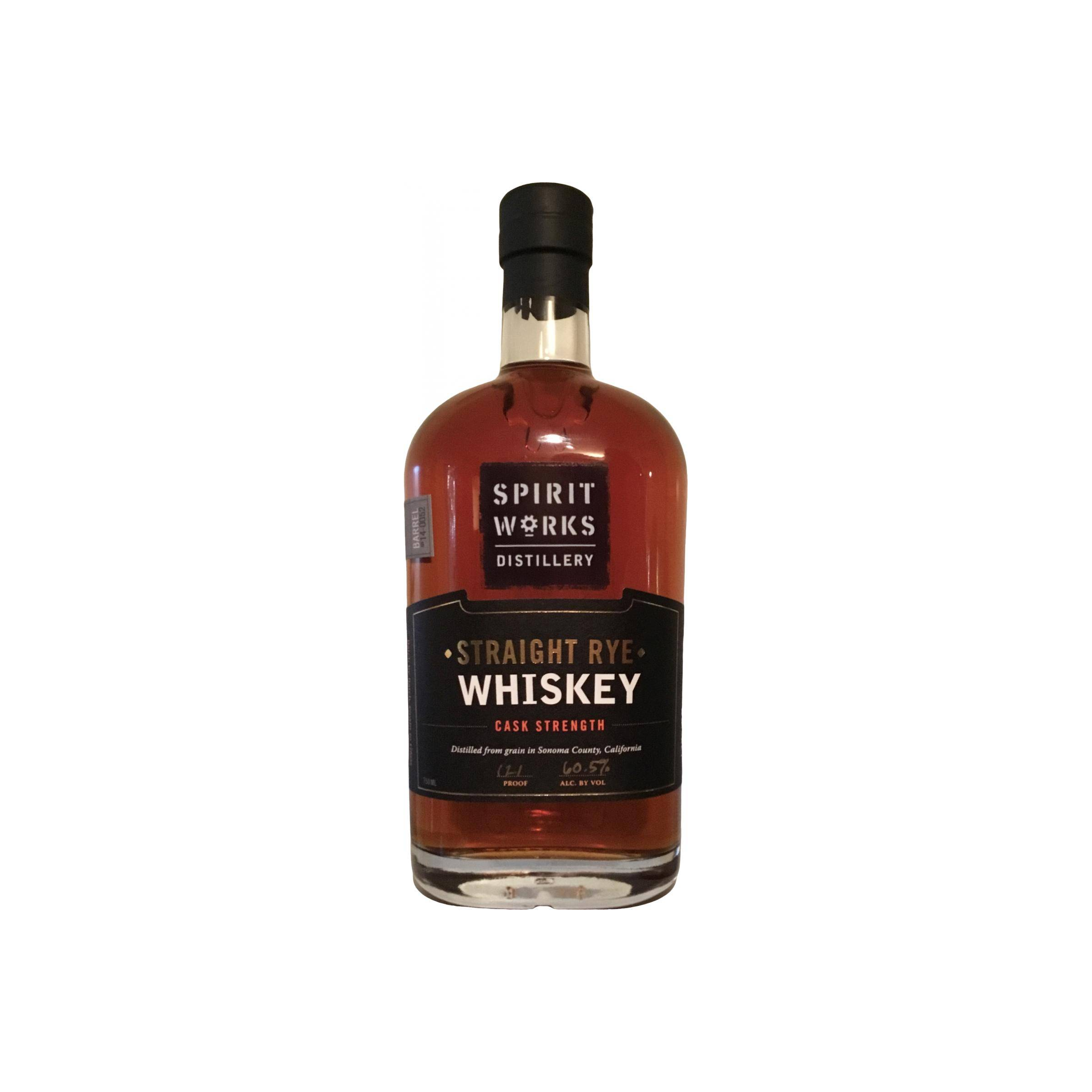 Spirit Works Straight Rye Whiskey
