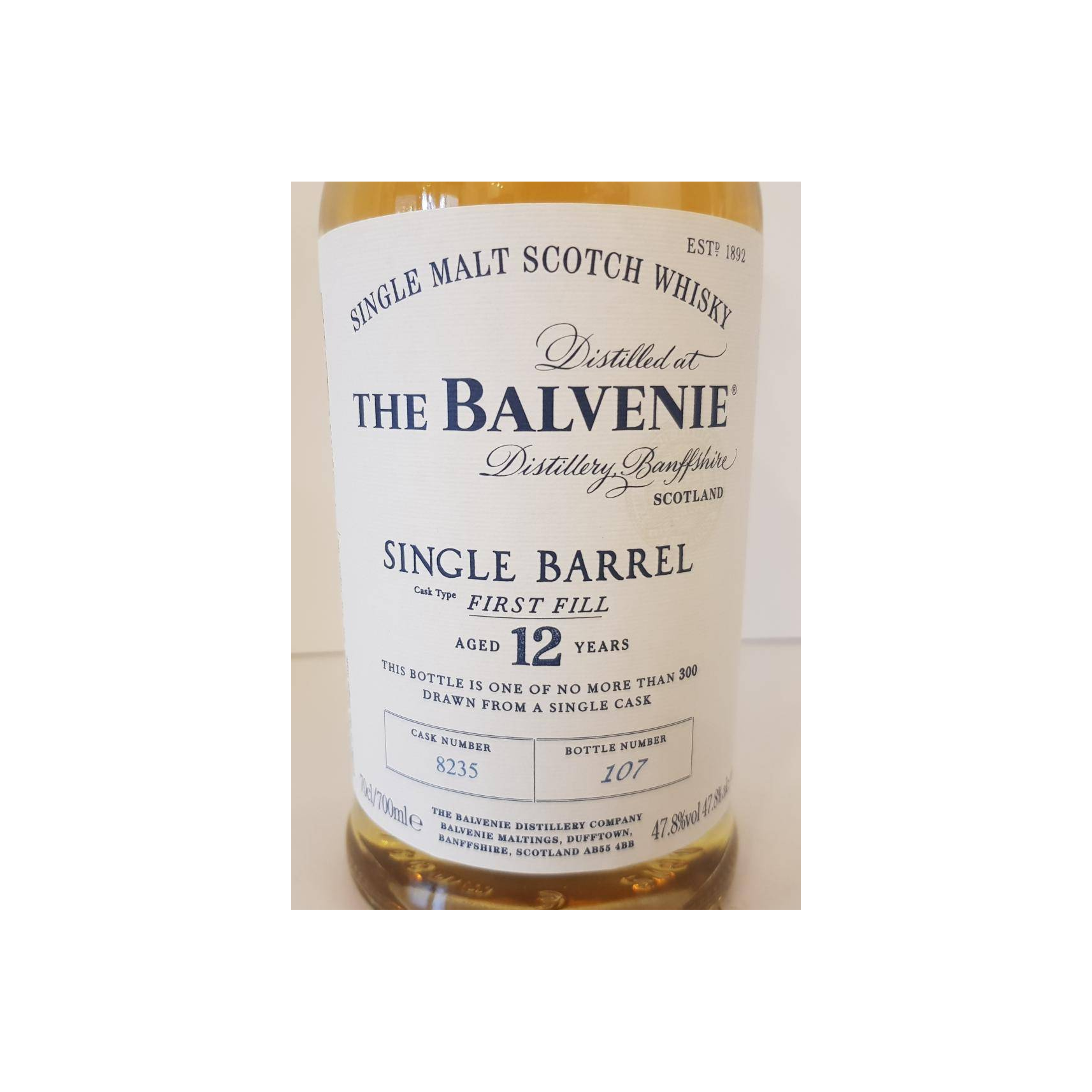 The Balvenie Single Cask 12 Years Single Malt Whisky 2