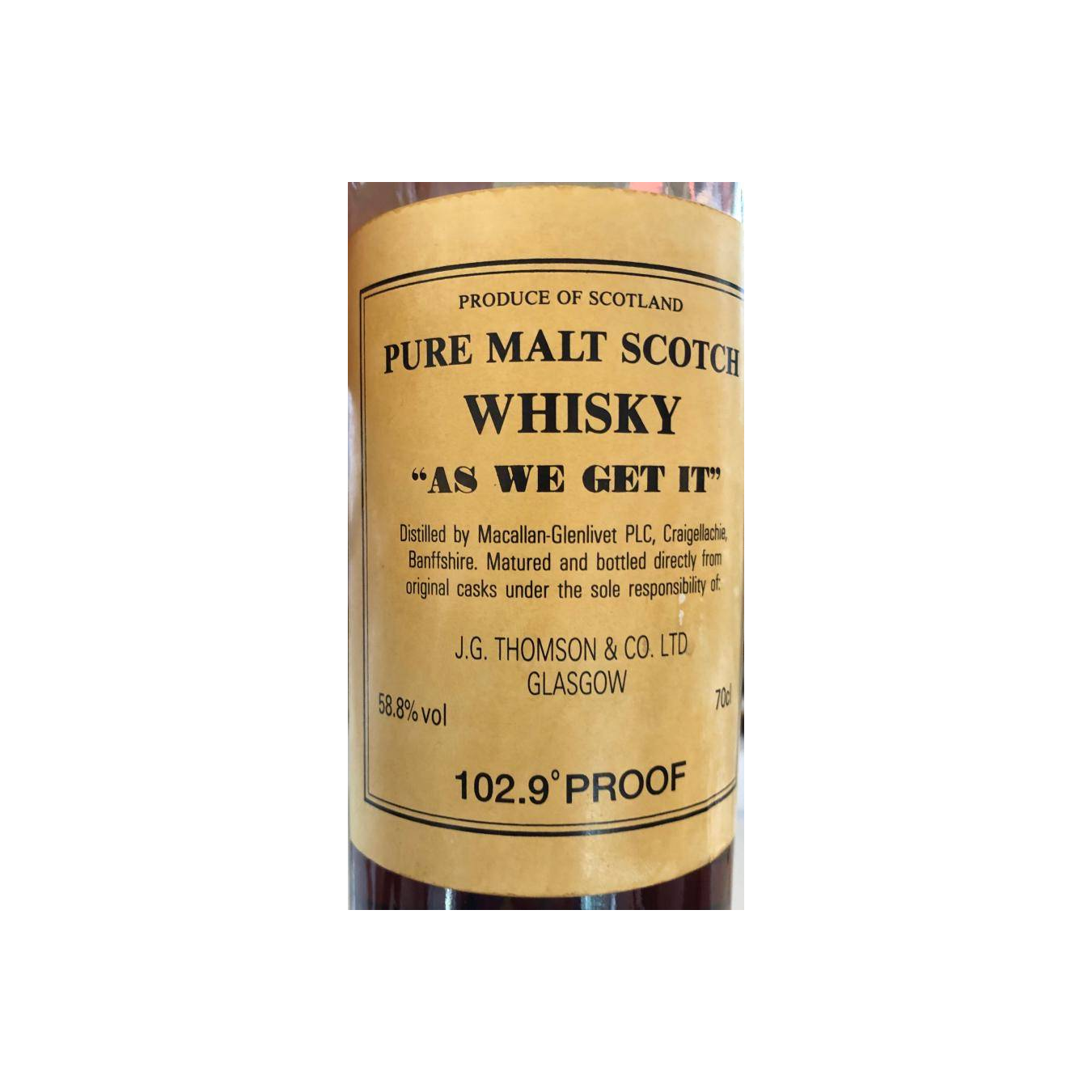 The Macallan Single Malt Whisky