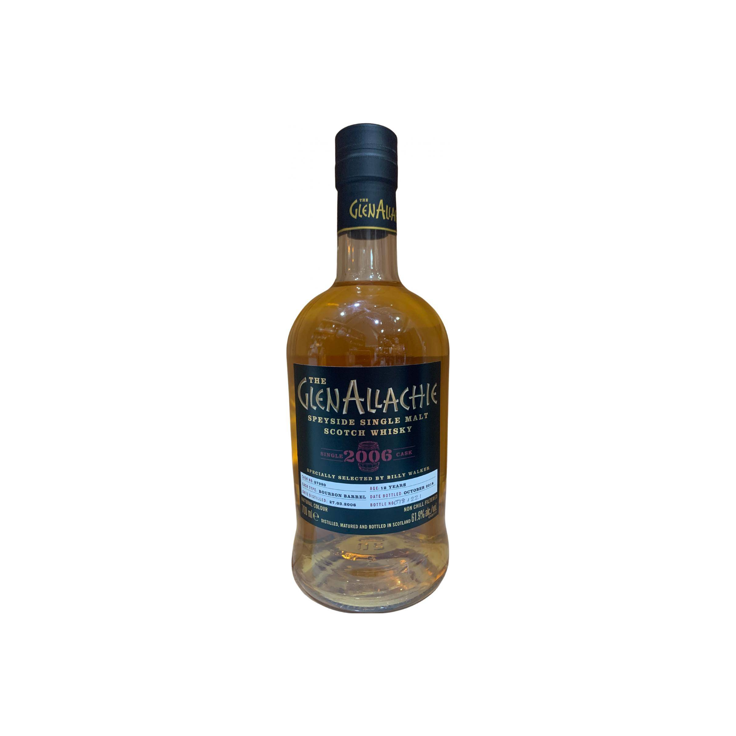 The GlenAllachie Single Cask 2006 12 Years Single Malt Whisky