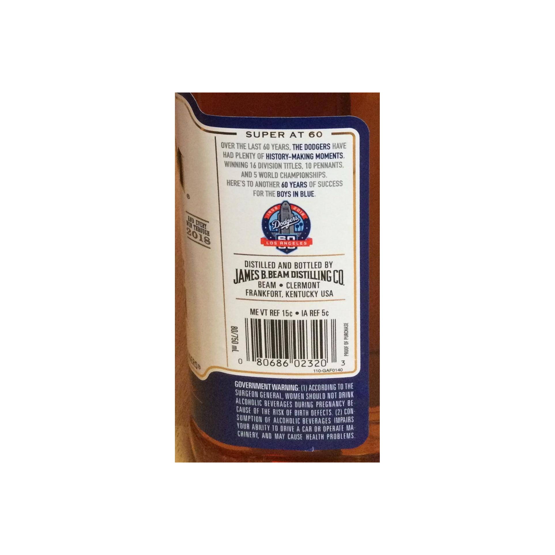 Jim Beam Bourbon Whisky 3