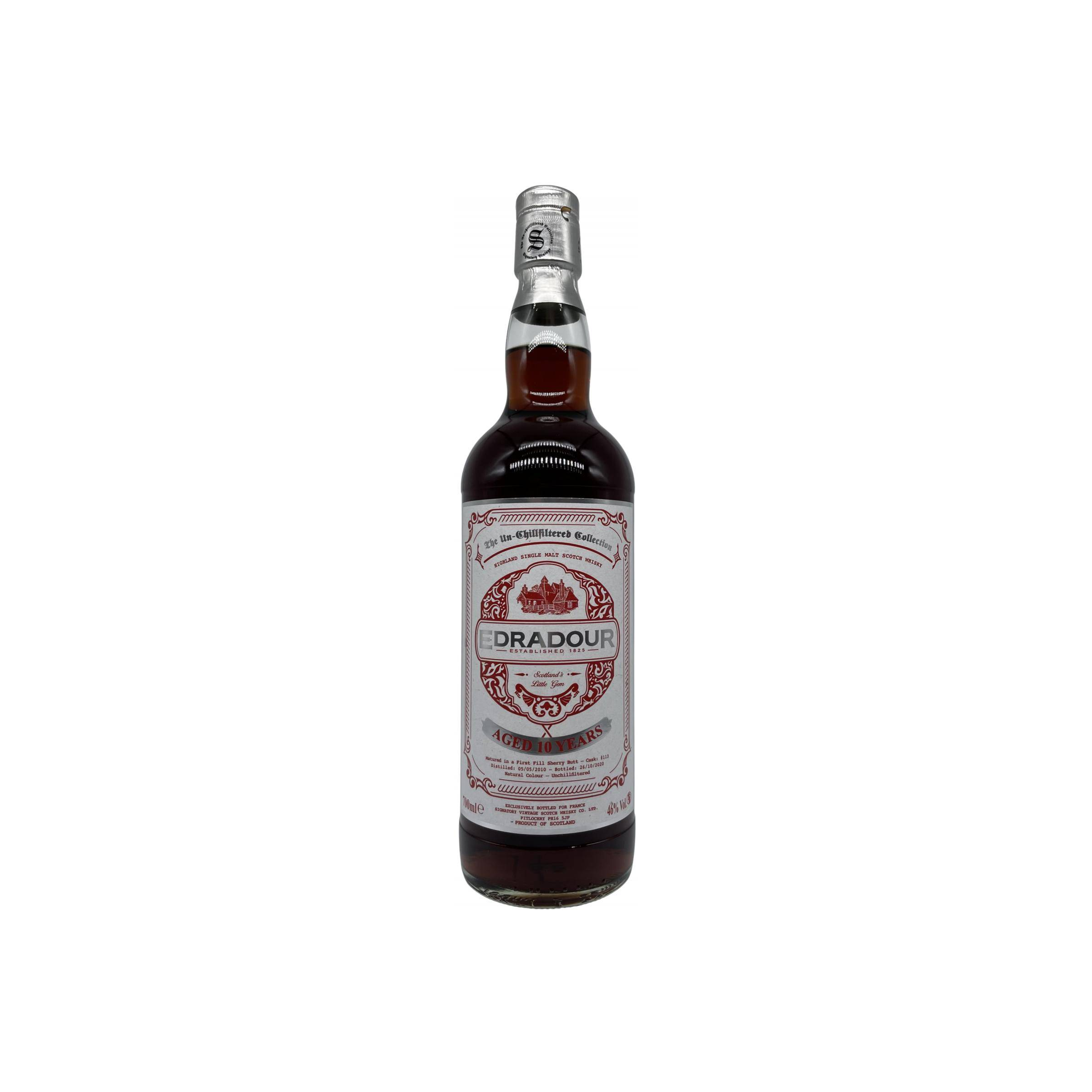 Edradour The Un-Chillfiltered Collection 2010 10 Years Single Malt Whisky 2