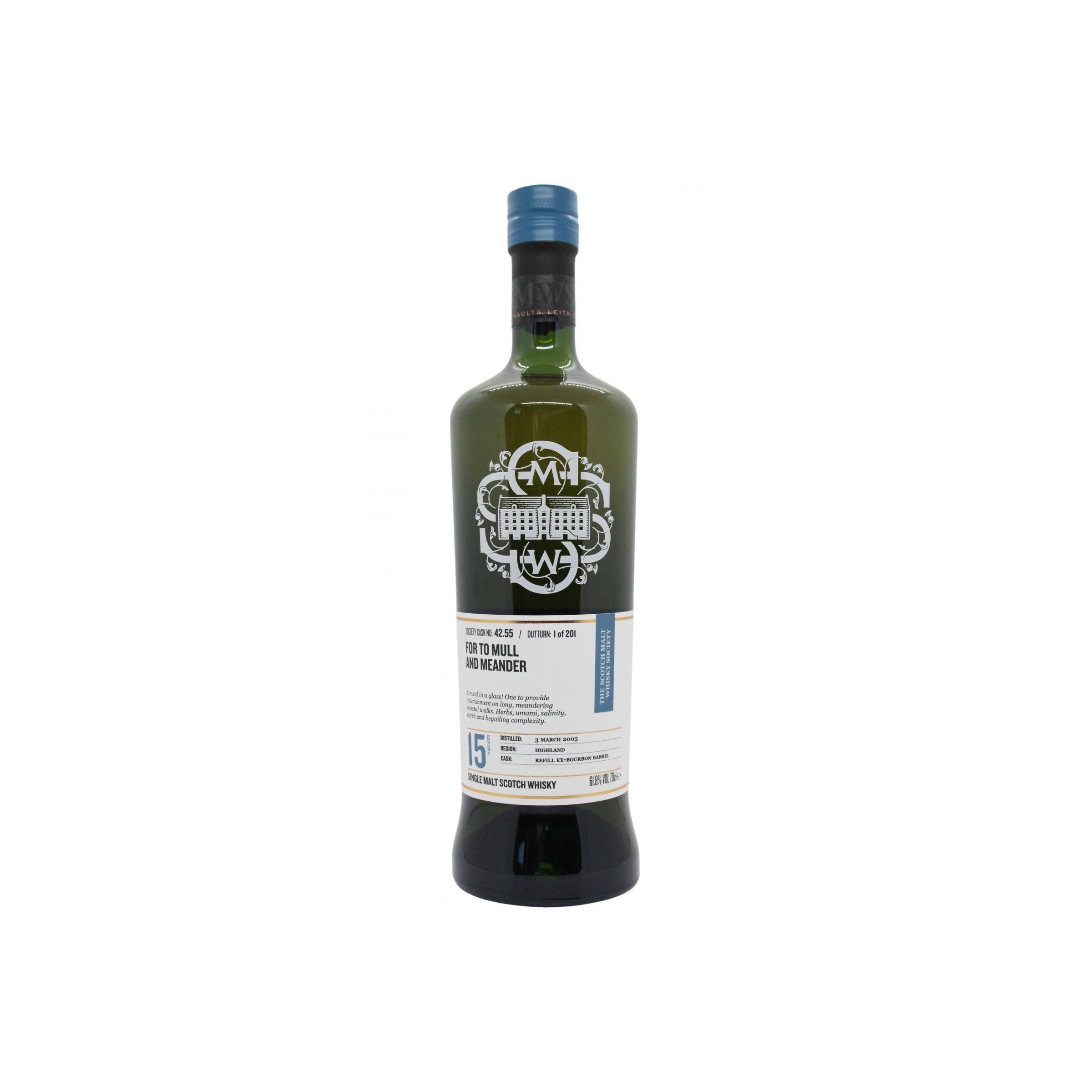 The Scotch Malt Whisky Society 2005 15 Years Single Malt Whisky