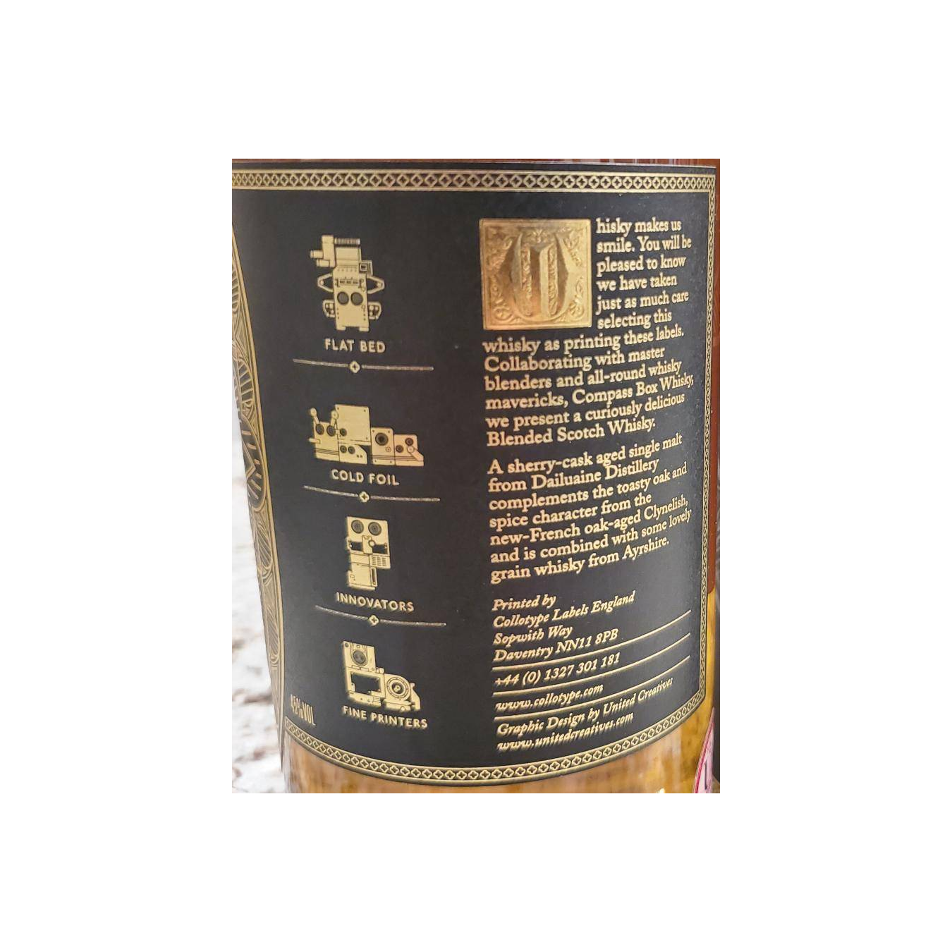 Compass Box Blended Malt Whisky 2