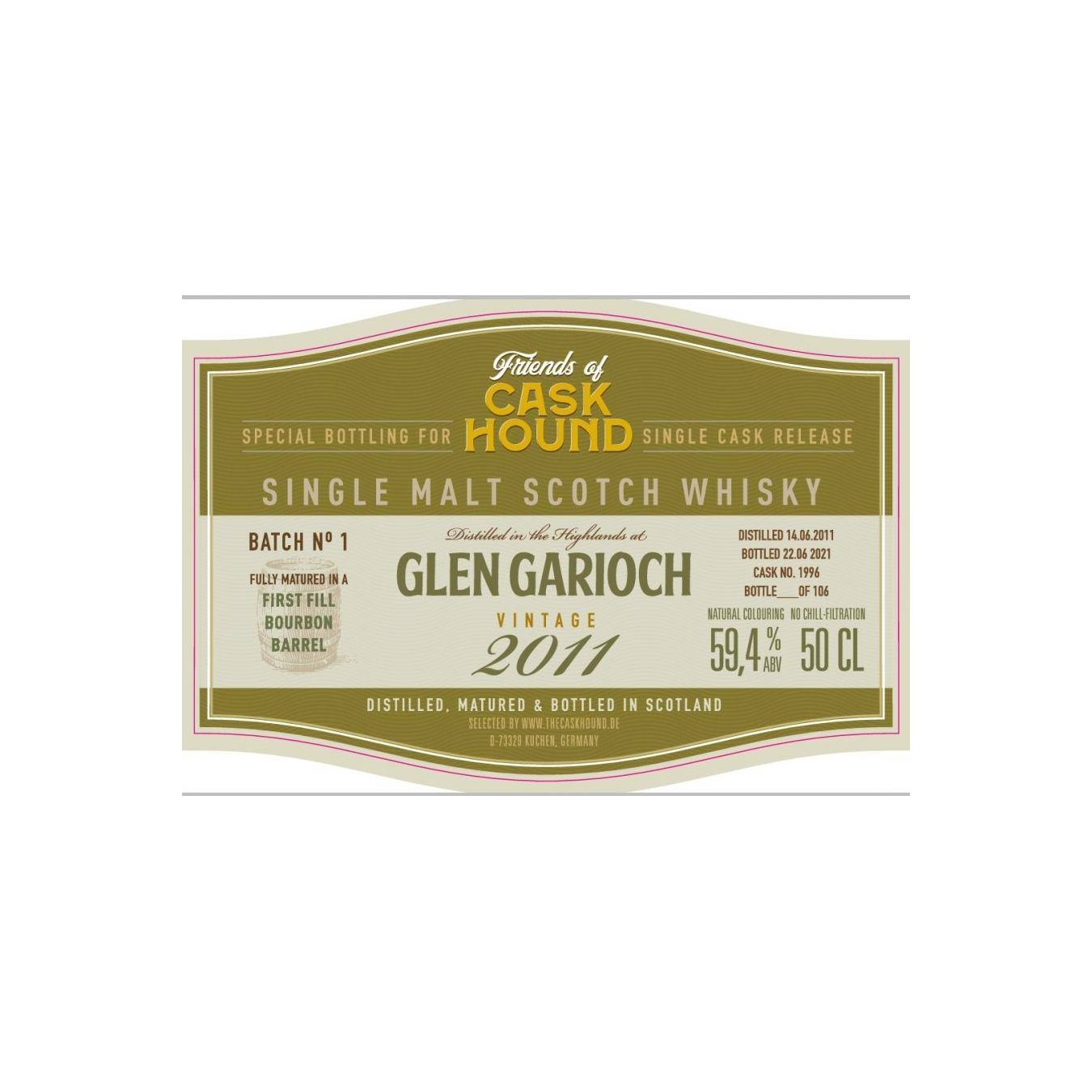 Glen Garioch 2011 10 Years Single Malt Whisky 2